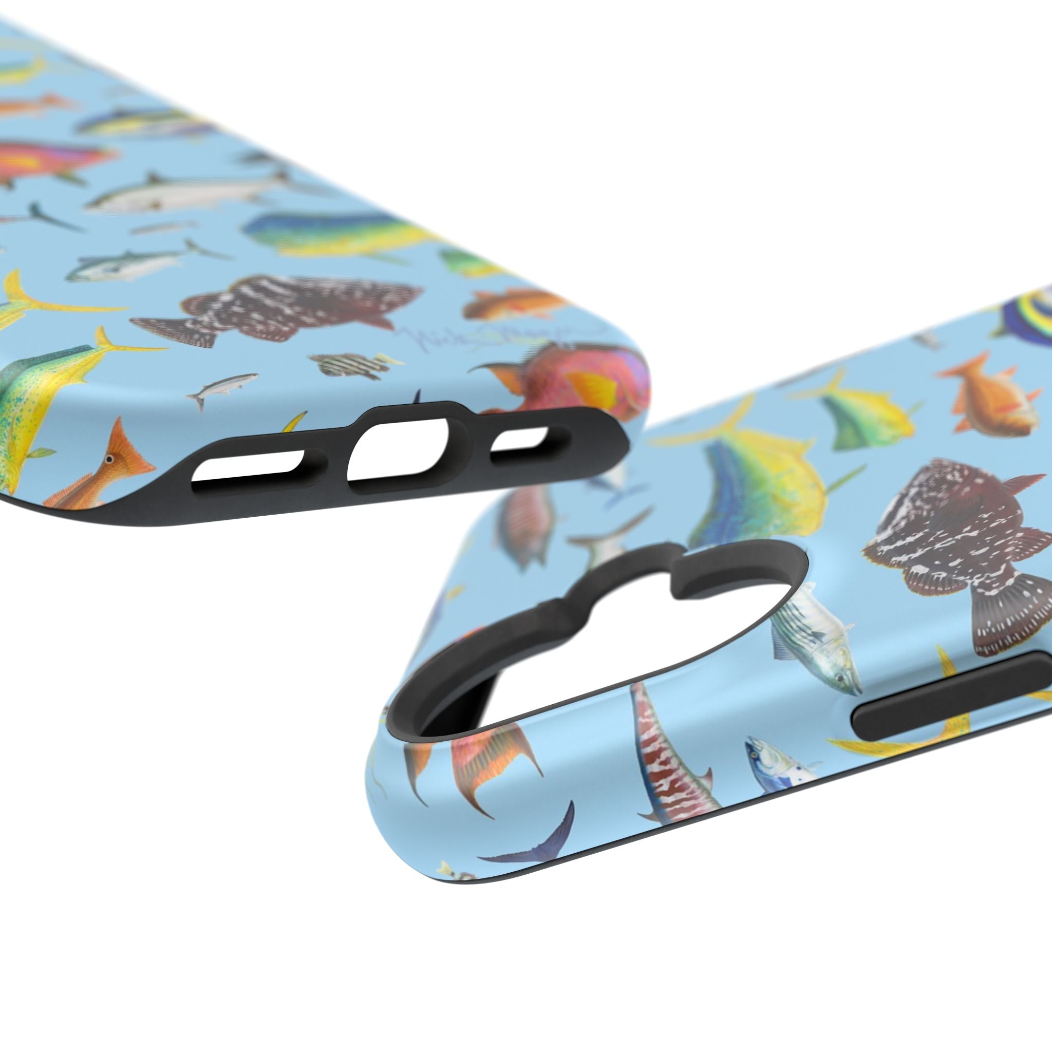 Southern Offshore Fish Blue MagSafe iPhone Case