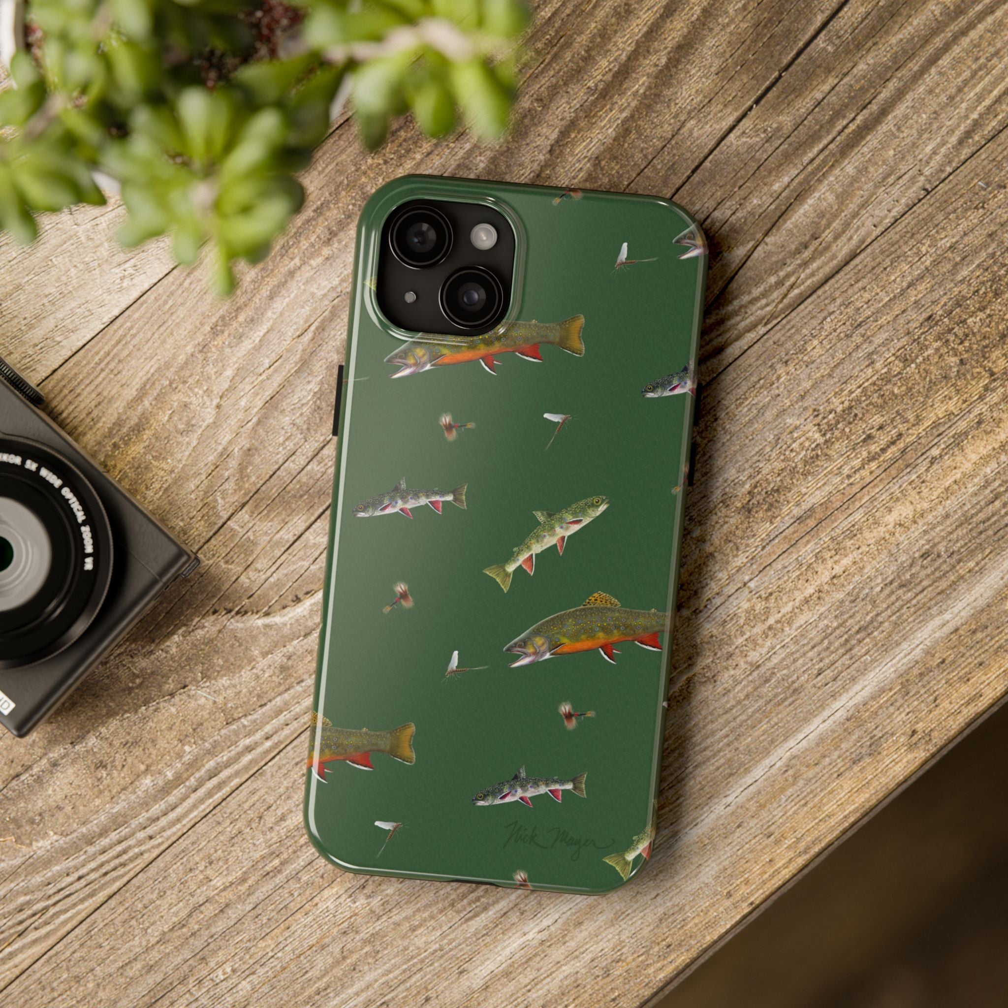 Trout and Flies Phone Case (iPhone)