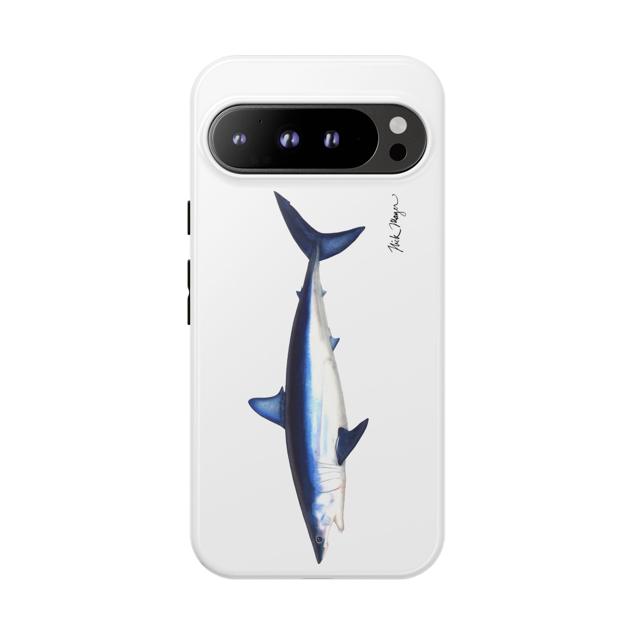 Mako Shark White Phone Case (Samsung)