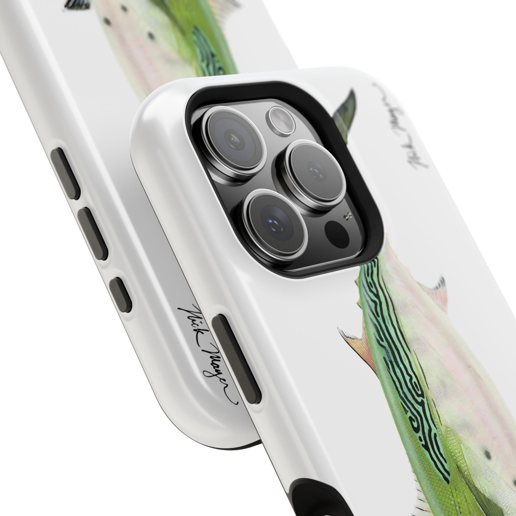 Albie MagSafe White iPhone Case