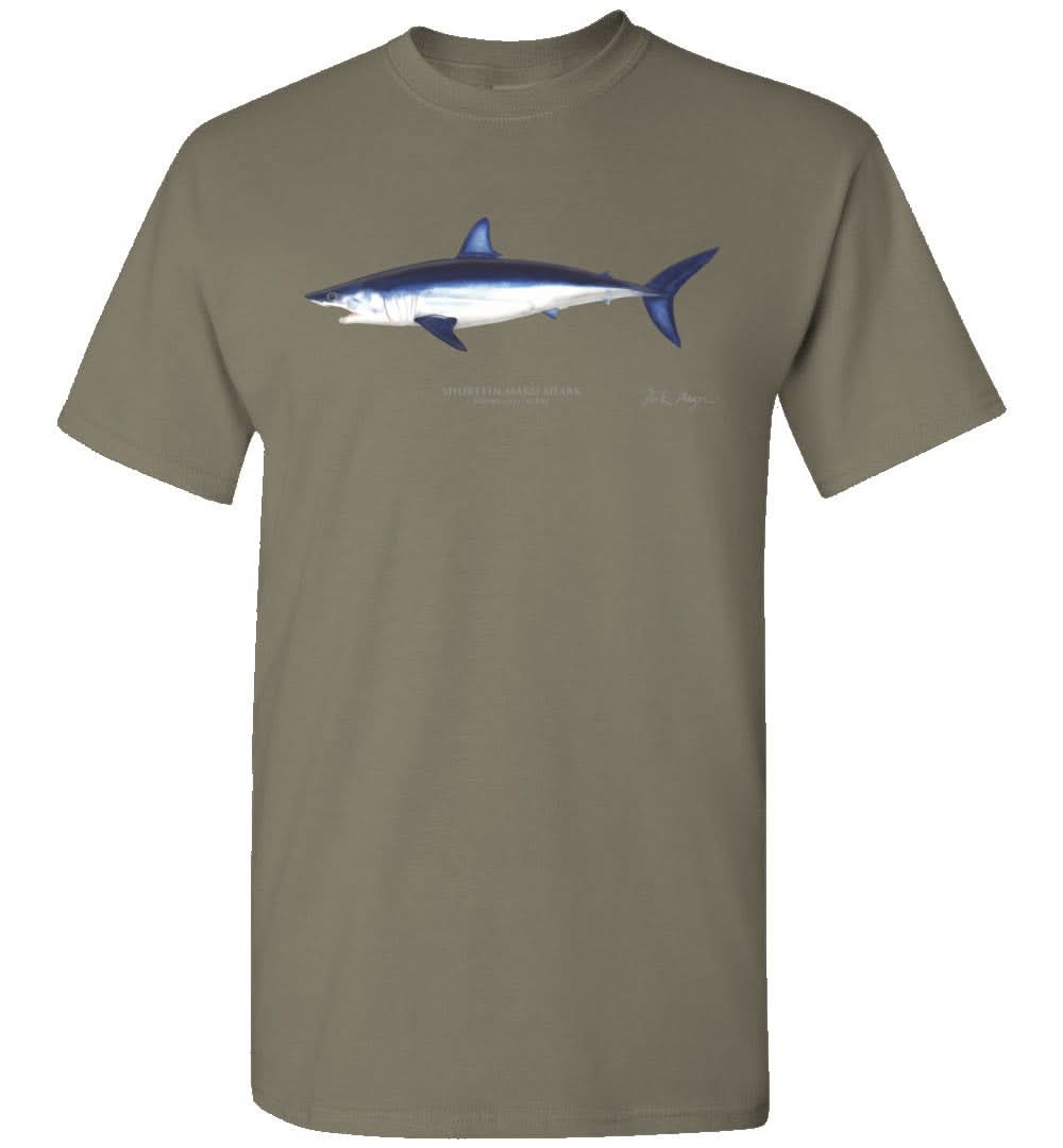 Mako shark t sales shirt