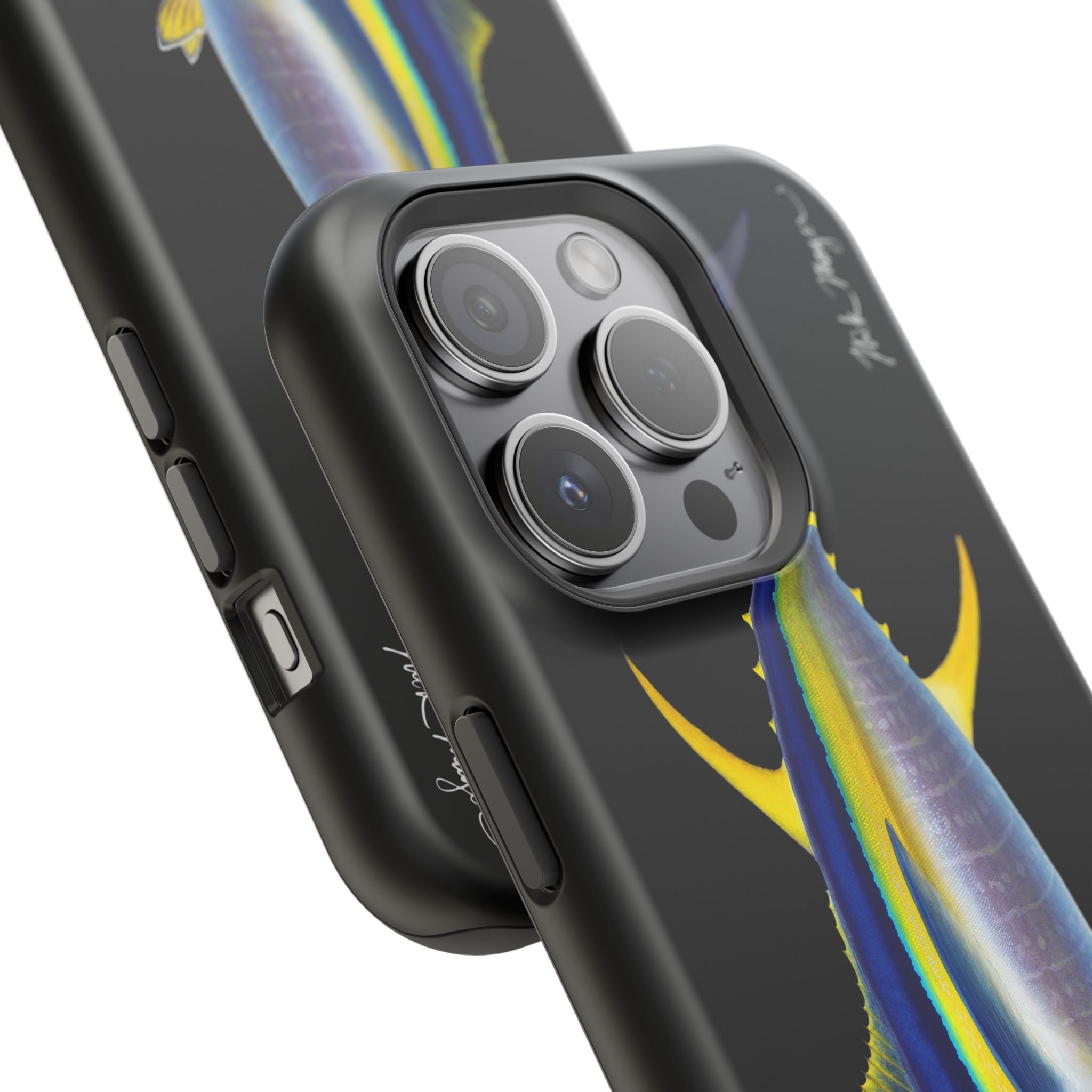 Yellowfin Tuna MagSafe Black iPhone Case