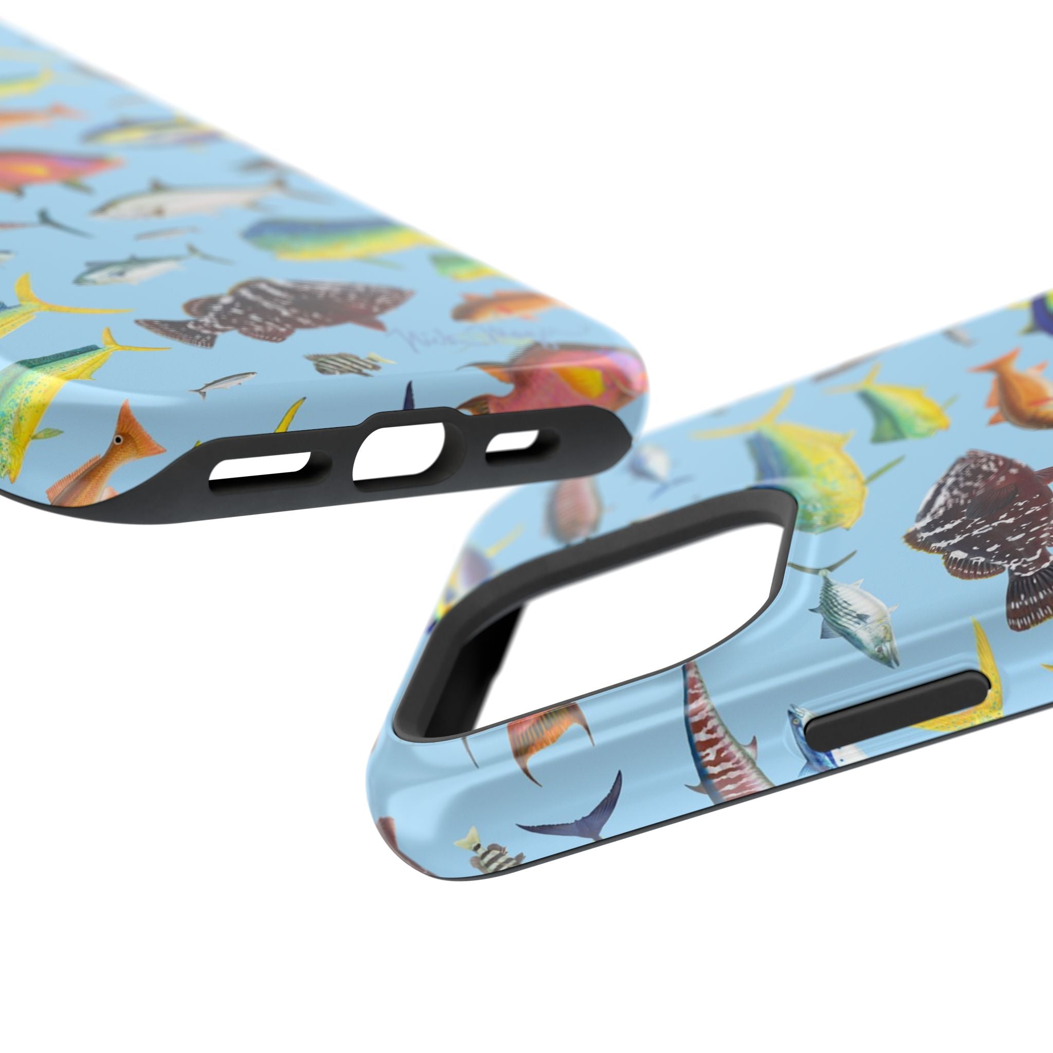 Southern Offshore Fish Blue MagSafe iPhone Case