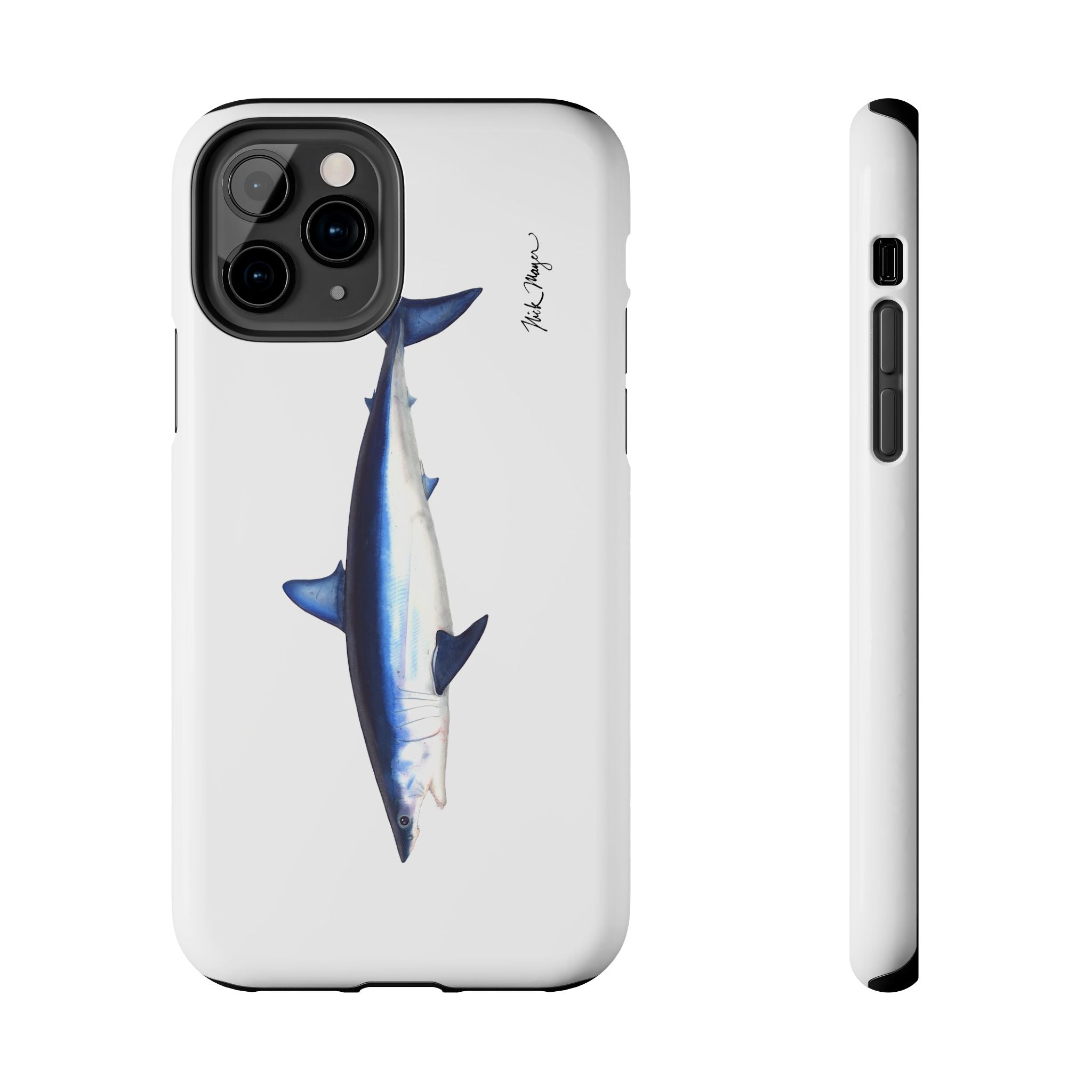 Mako Shark White Phone Case (iPhone)
