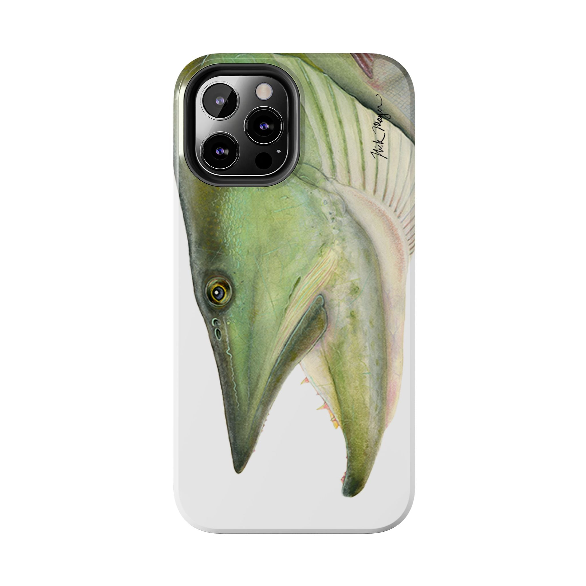 Trophy Muskie Face Phone Case
