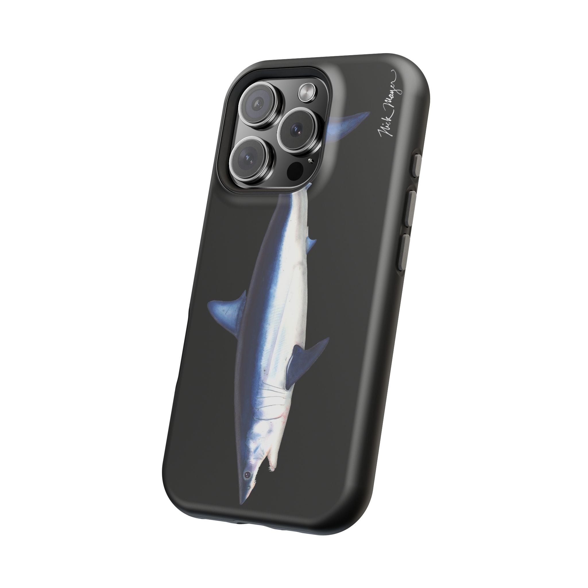 Mako Shark MagSafe Black iPhone Case