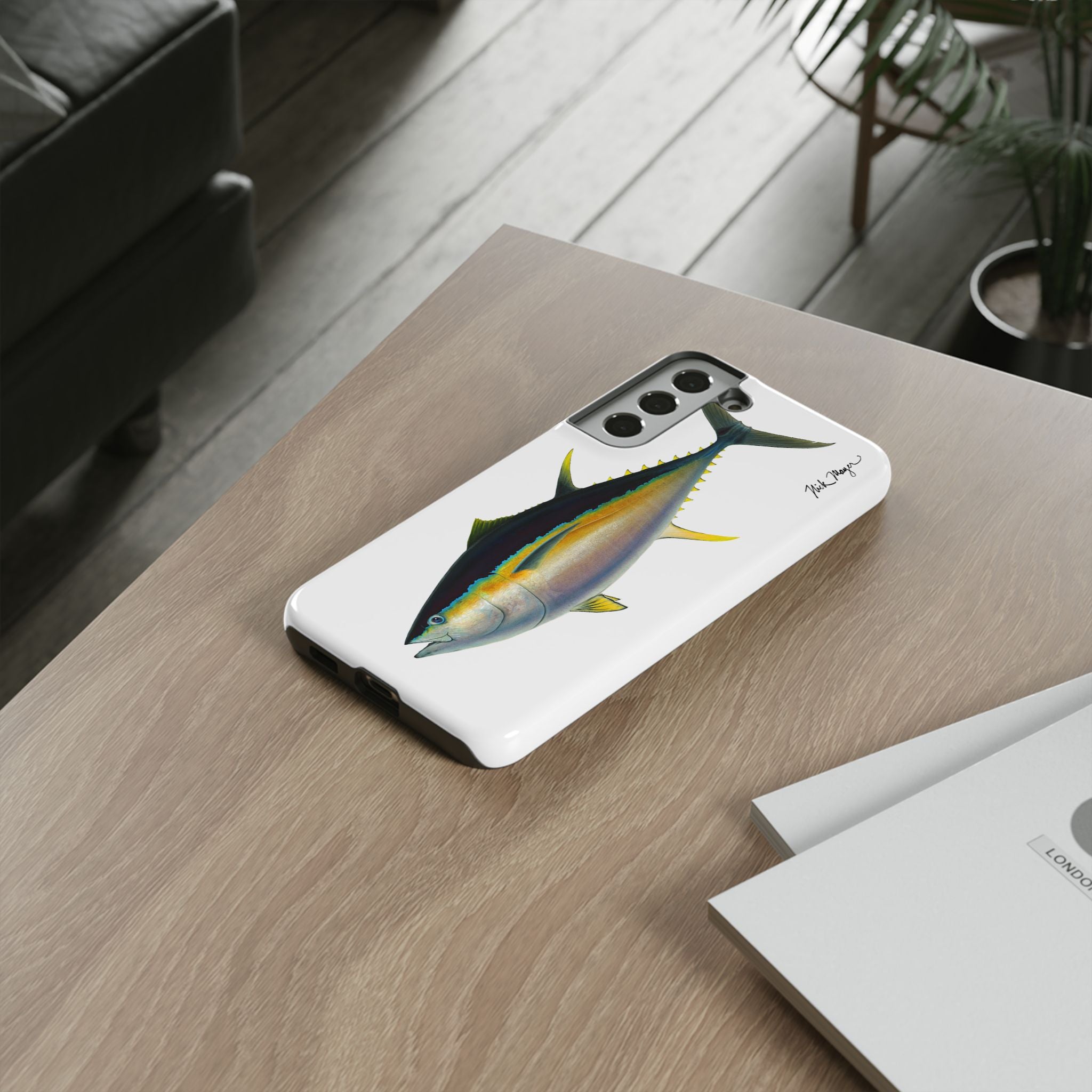 Bigeye Tuna Phone Case (Samsung) Printify