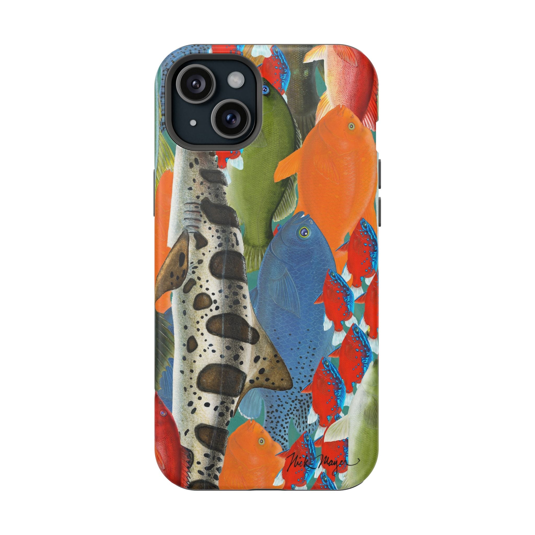 California Dive Fish MagSafe iPhone Case