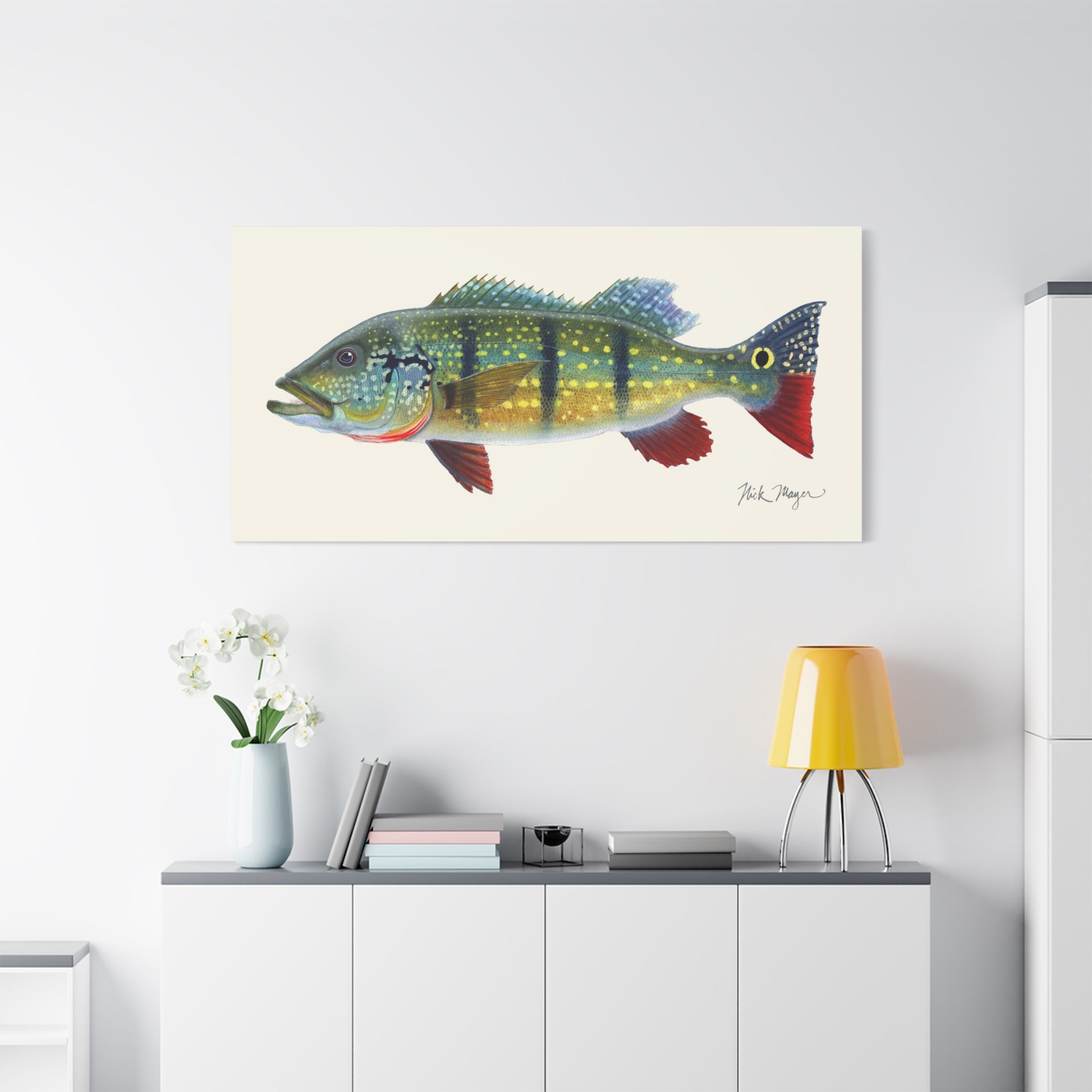 Peacock Bass Canvas Print