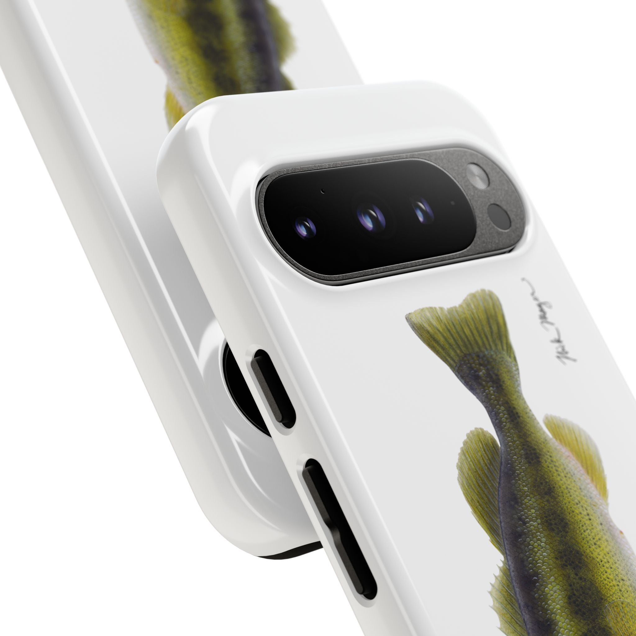Largemouth Bass White Phone Case (Samsung) Printify