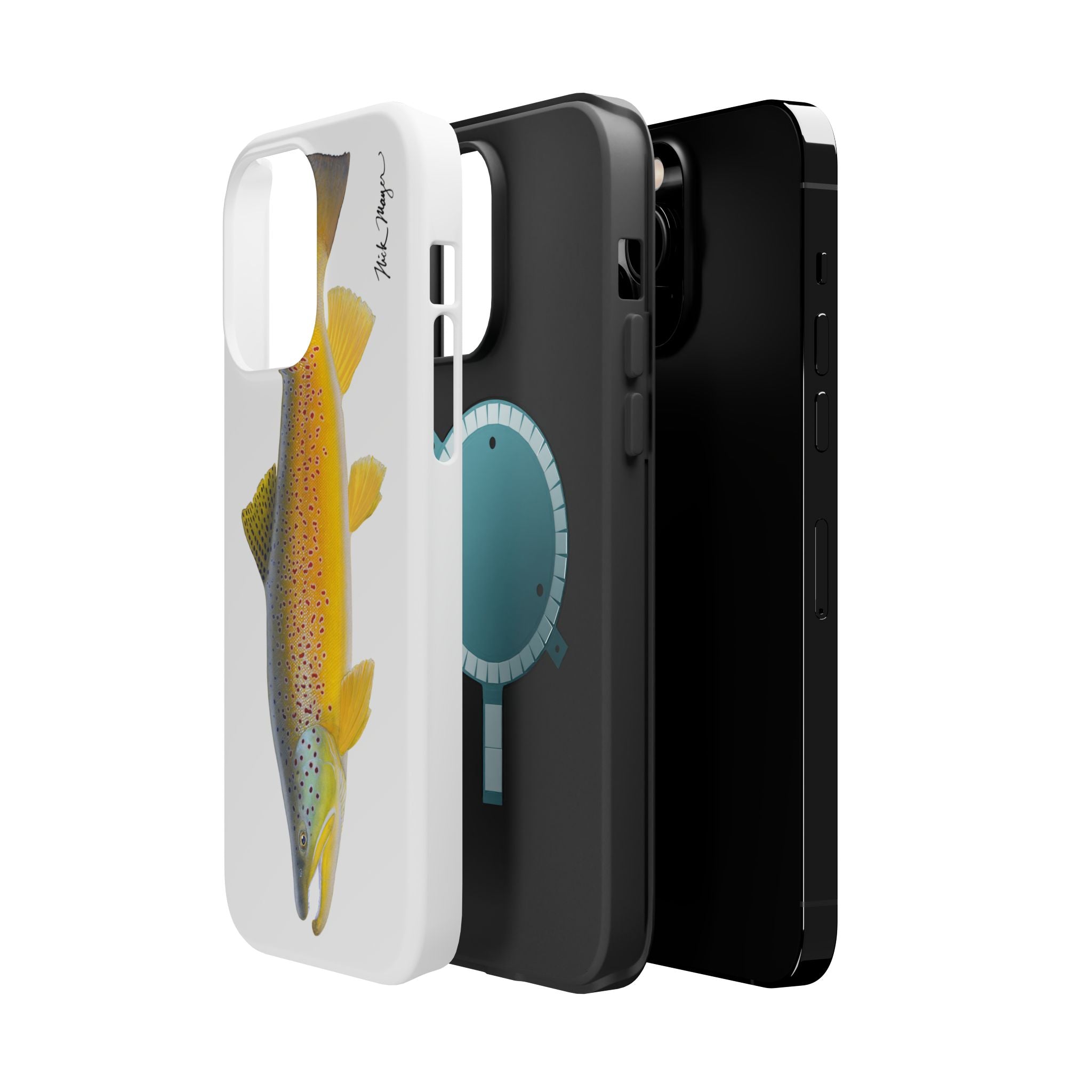 Brown Trout 3 MagSafe iPhone Case