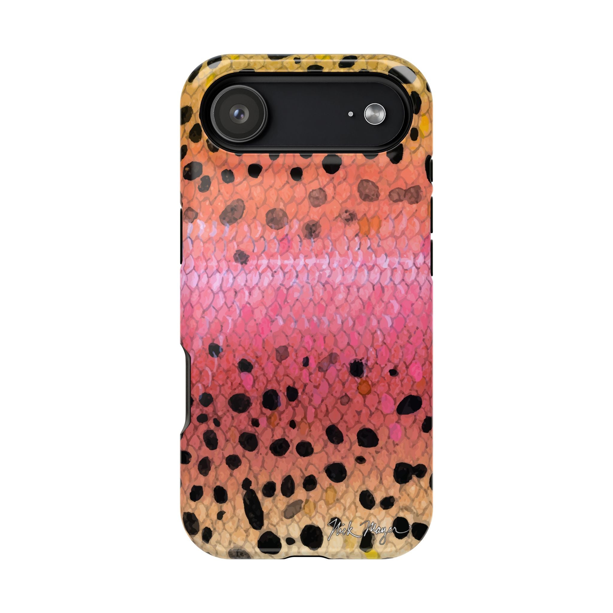 Rainbow Trout Skin MagSafe iPhone Case