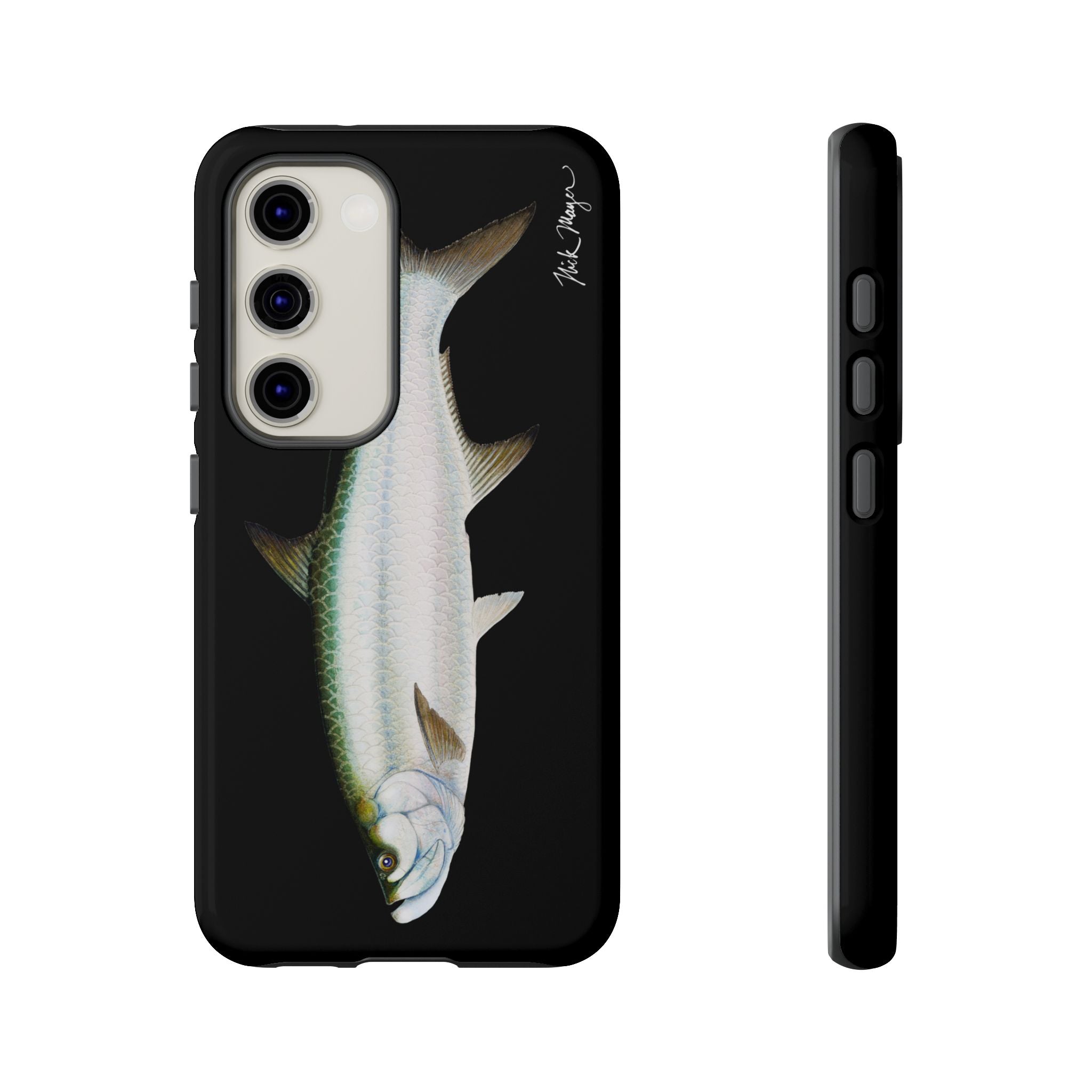 Tarpon Black Phone Case (Samsung) Printify
