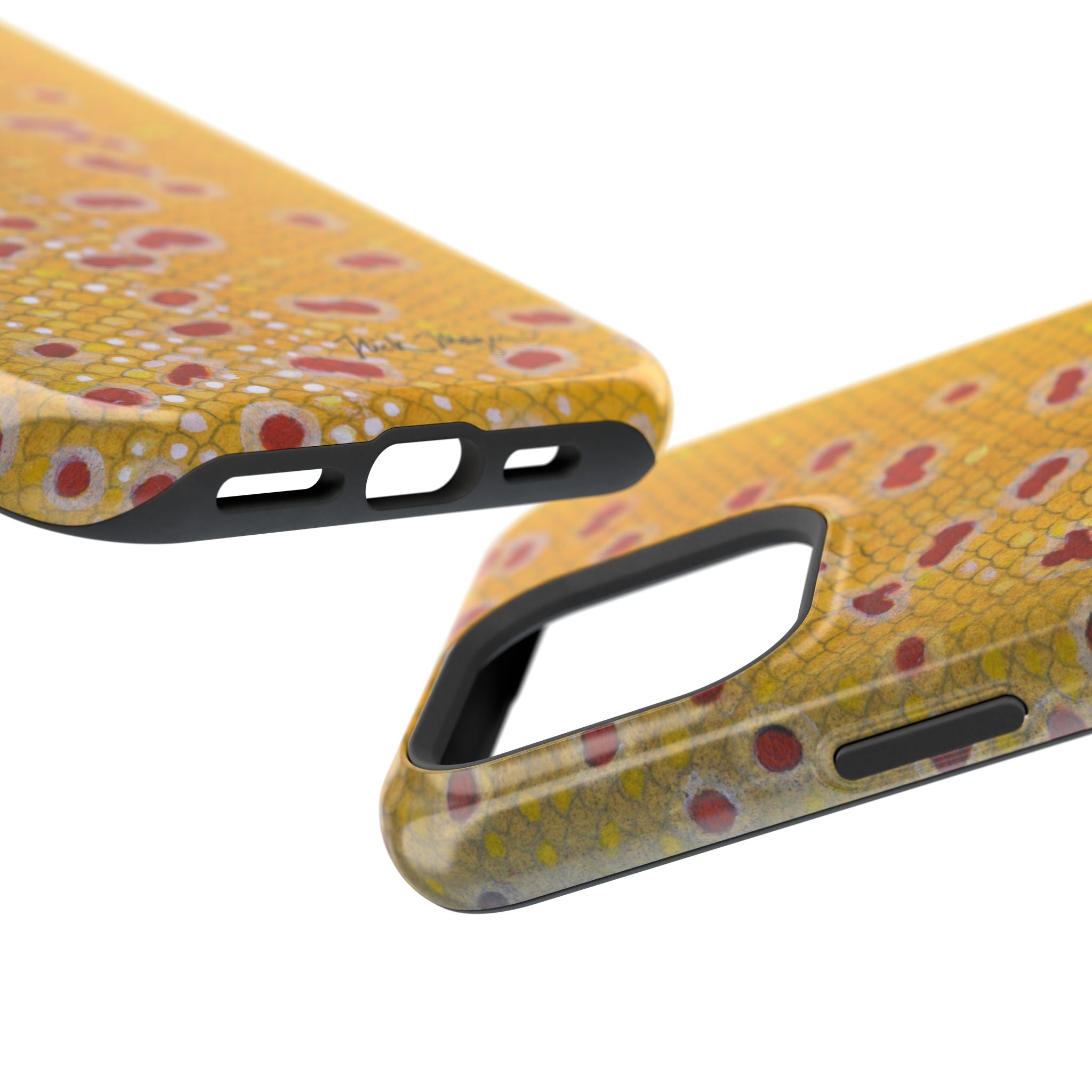 Brown Trout 3 Skin MagSafe iPhone Case