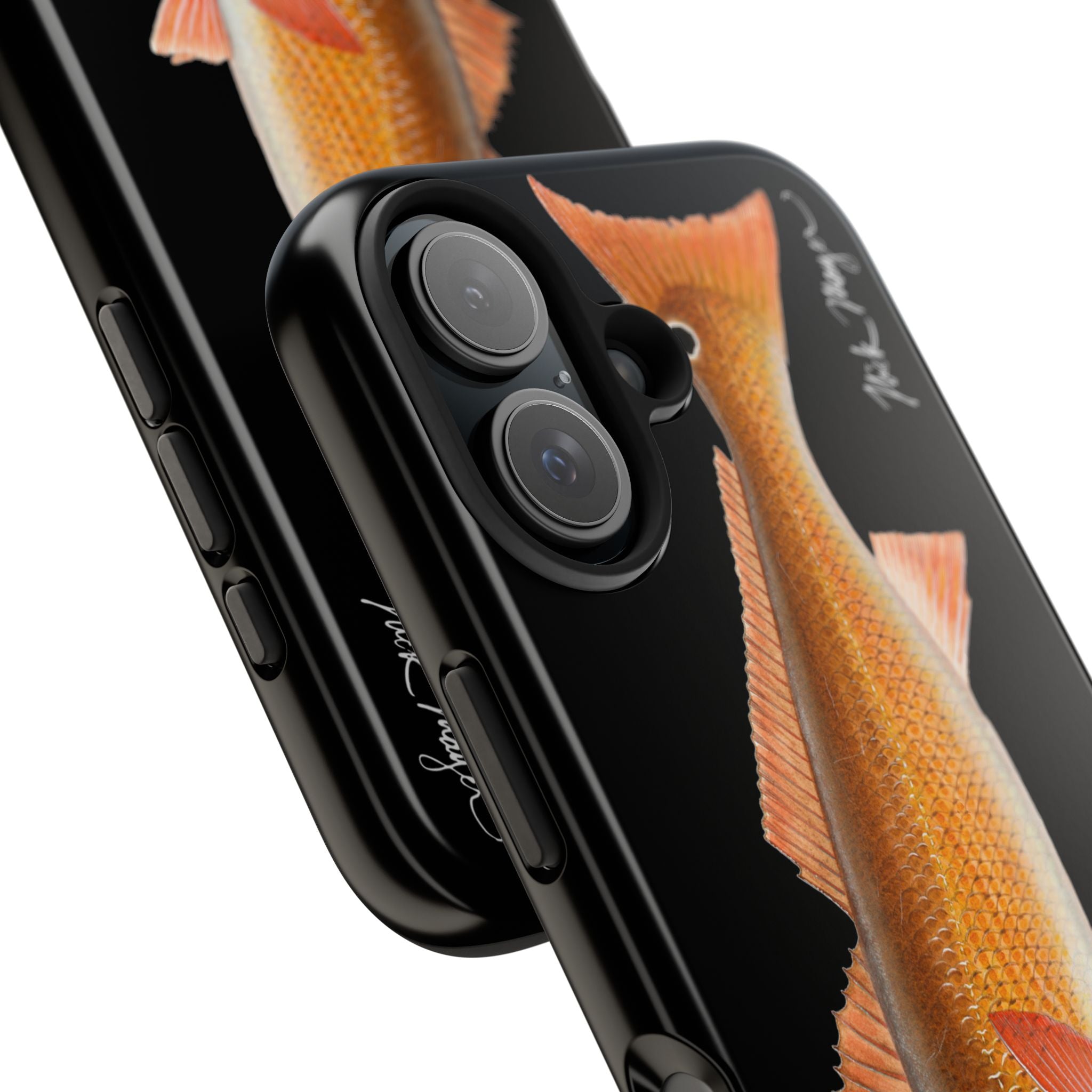 Redfish Black Phone Case (iPhone)