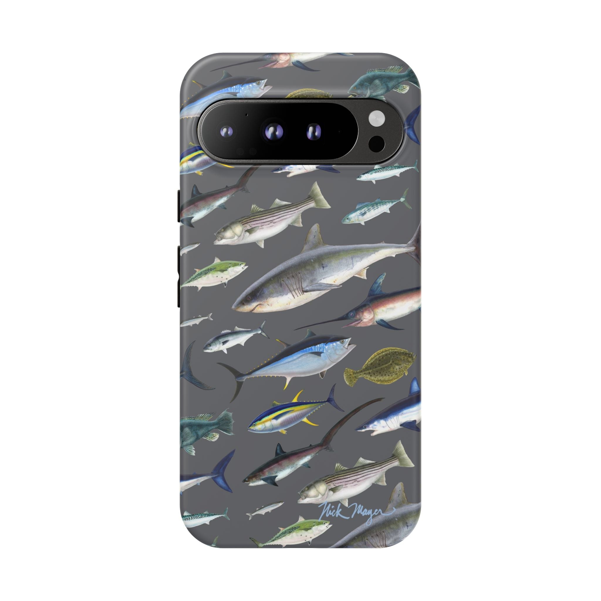 New England Offshore Fish Grey Phone Case, NEW!  (Samsung)