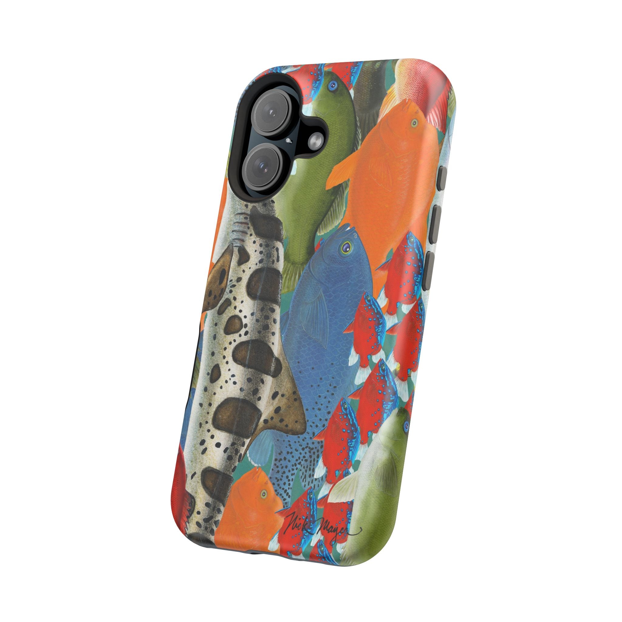 California Dive Fish MagSafe iPhone Case