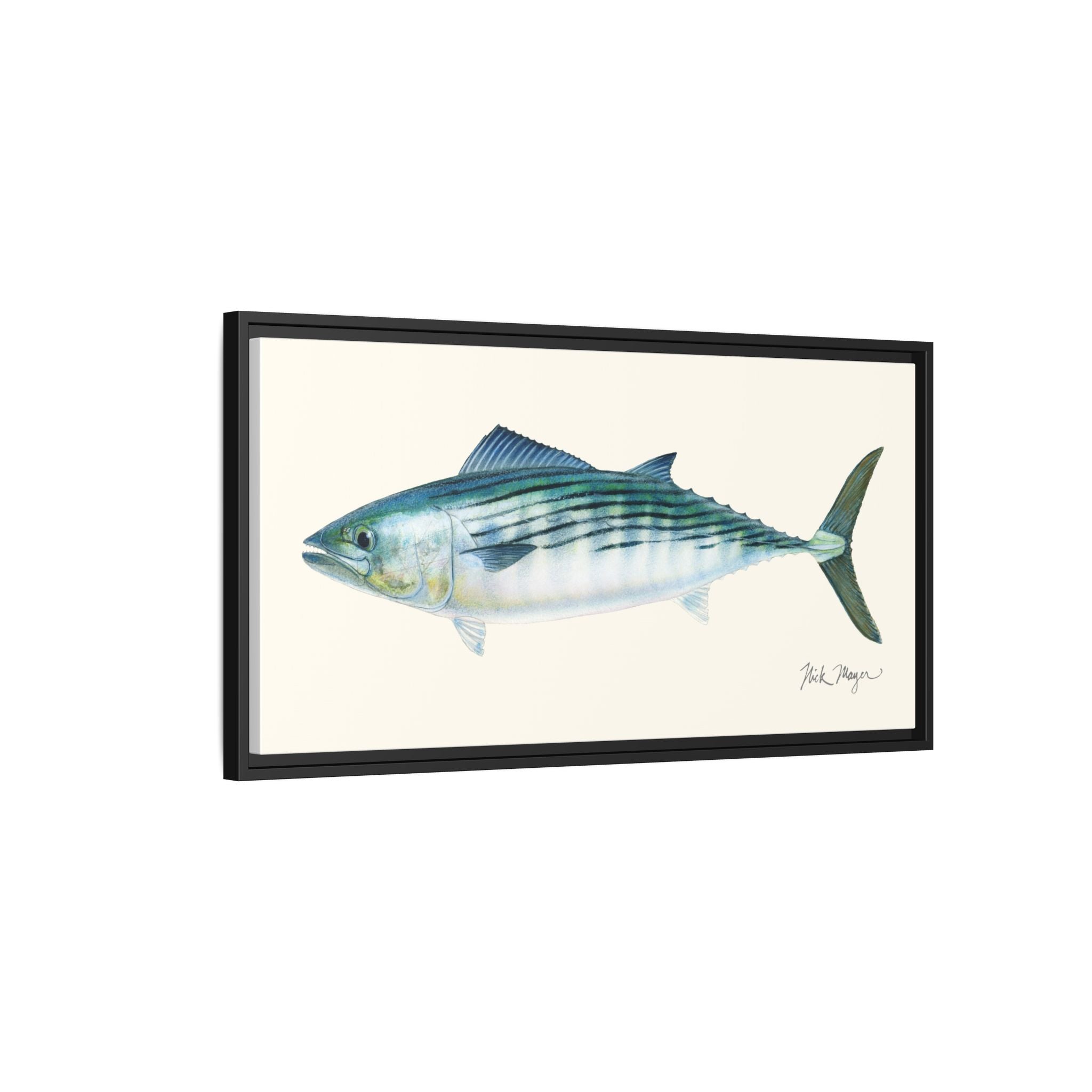 Bonito Framed Canvas Print Printify