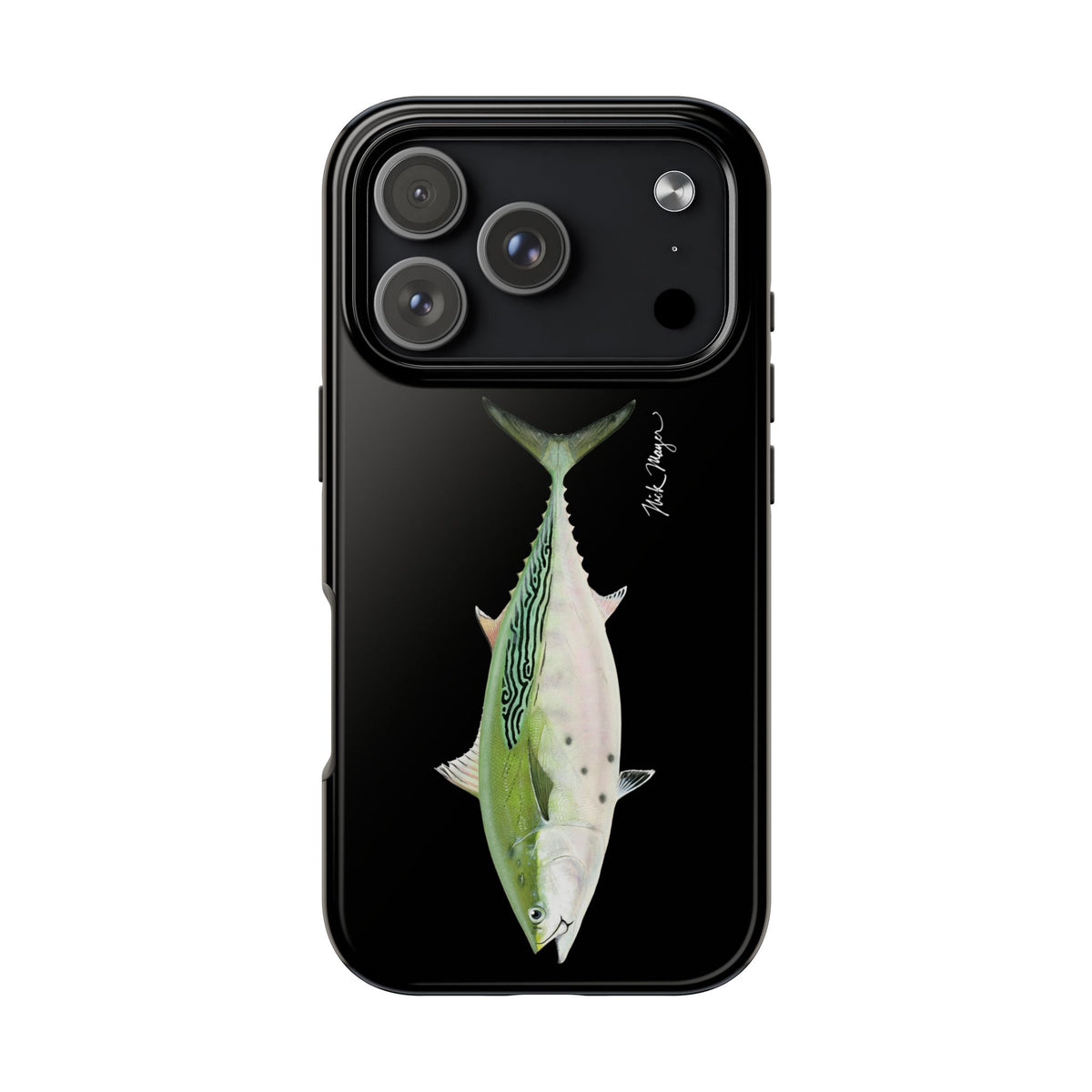 Albie Black Phone Case (iPhone) Printify