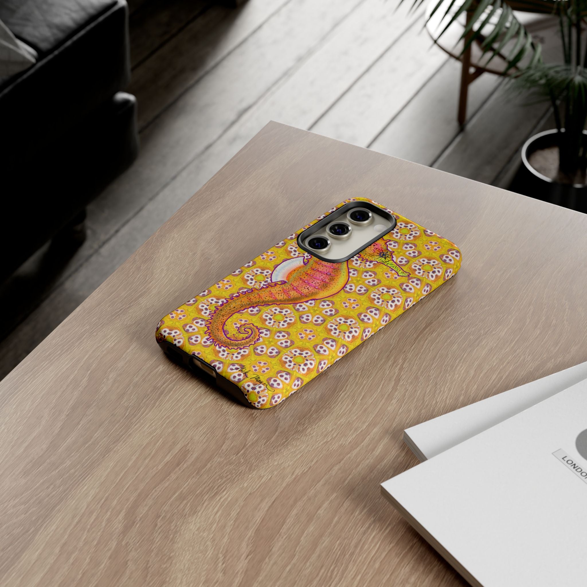 Psychedelic Seahorse Phone Case (Samsung) Printify