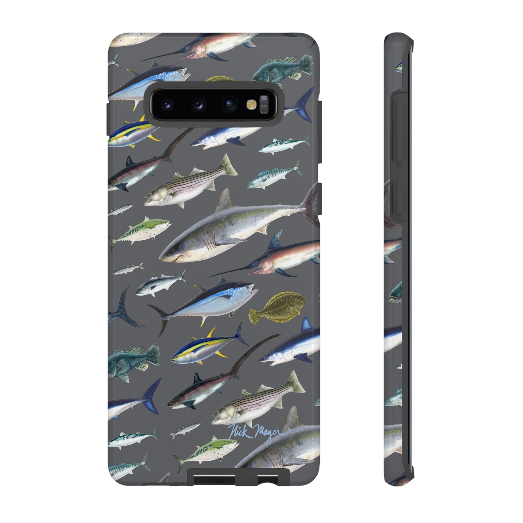 New England Offshore Fish Grey Phone Case, NEW!  (Samsung)