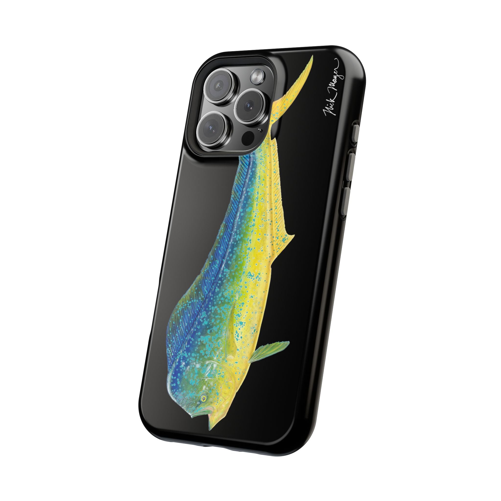 Bull Mahi MagSafe Black iPhone Case