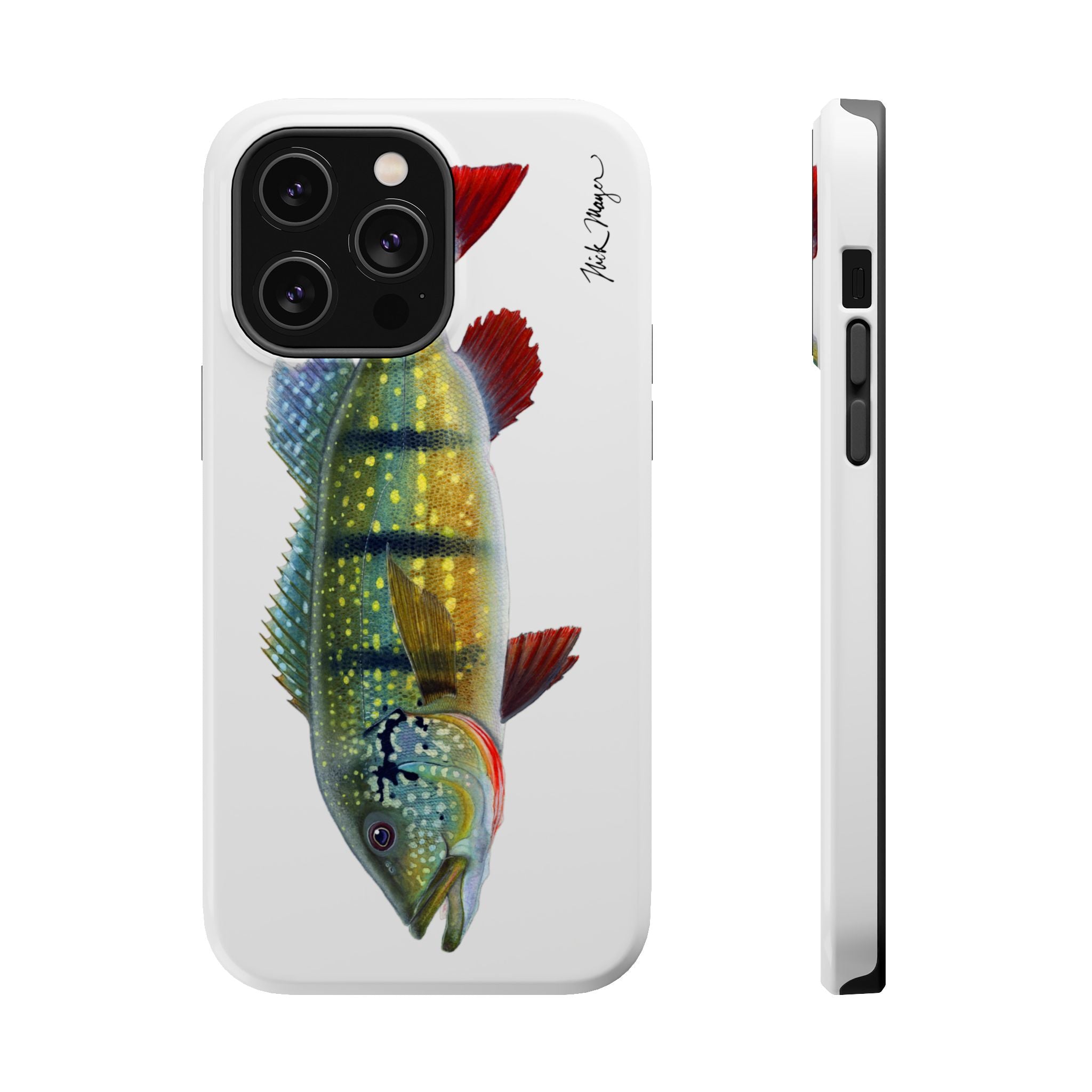 Peacock Bass MagSafe iPhone Case