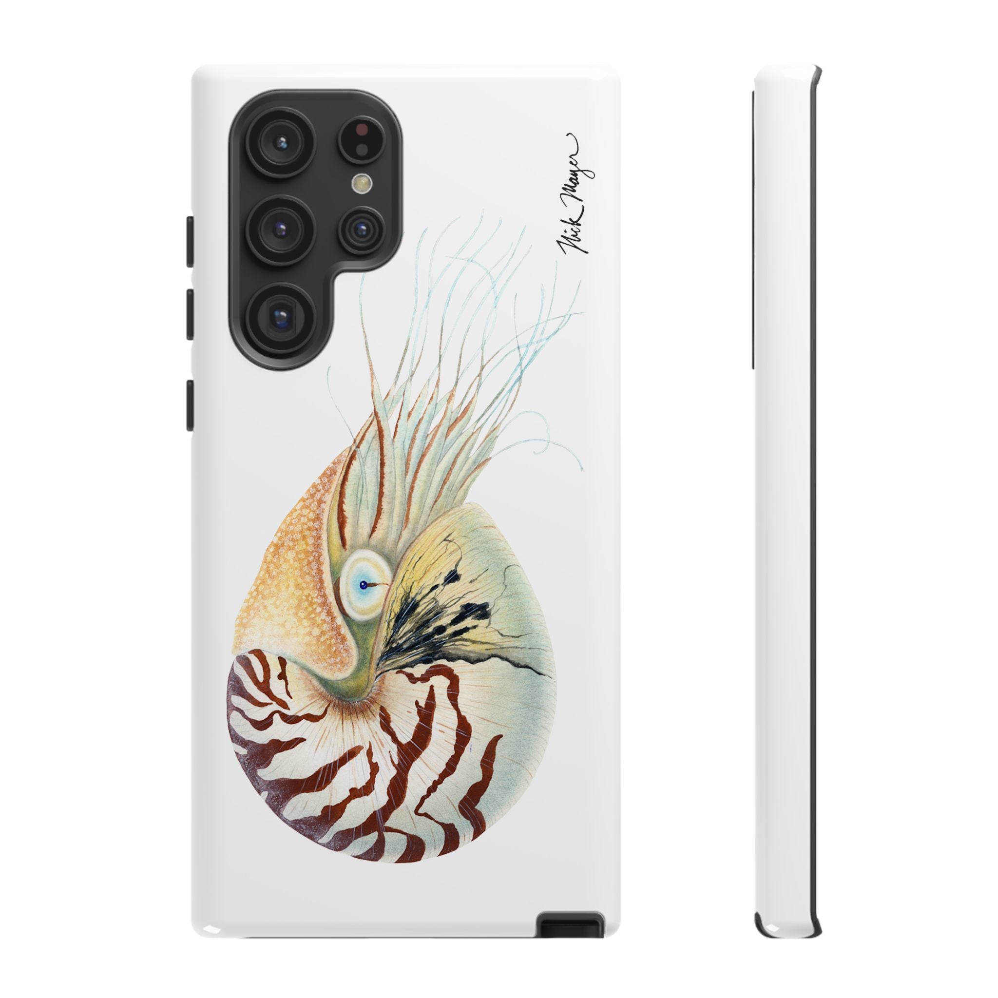 Chambered Nautilus Phone Case (Samsung) Printify