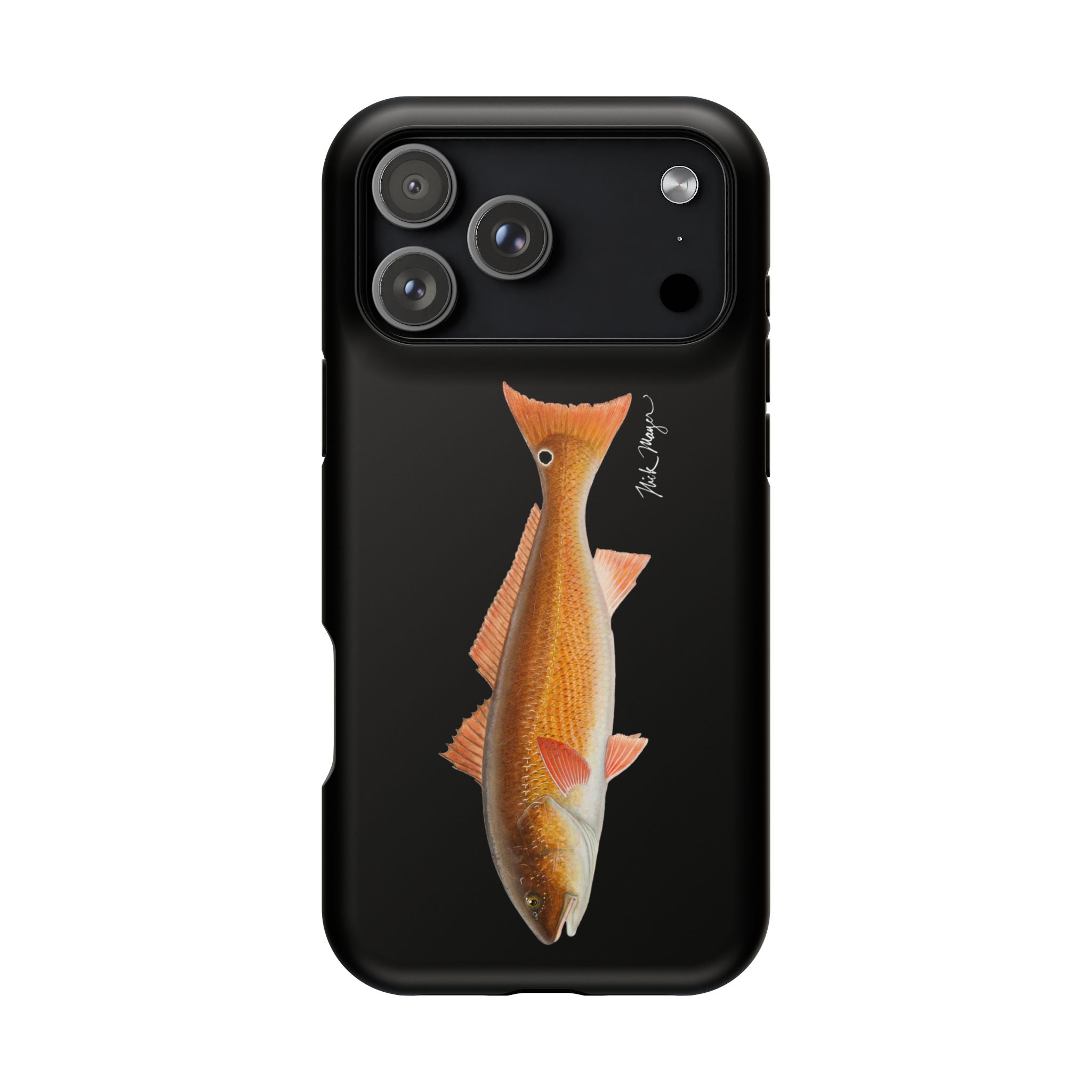 Redfish MagSafe Black iPhone Case