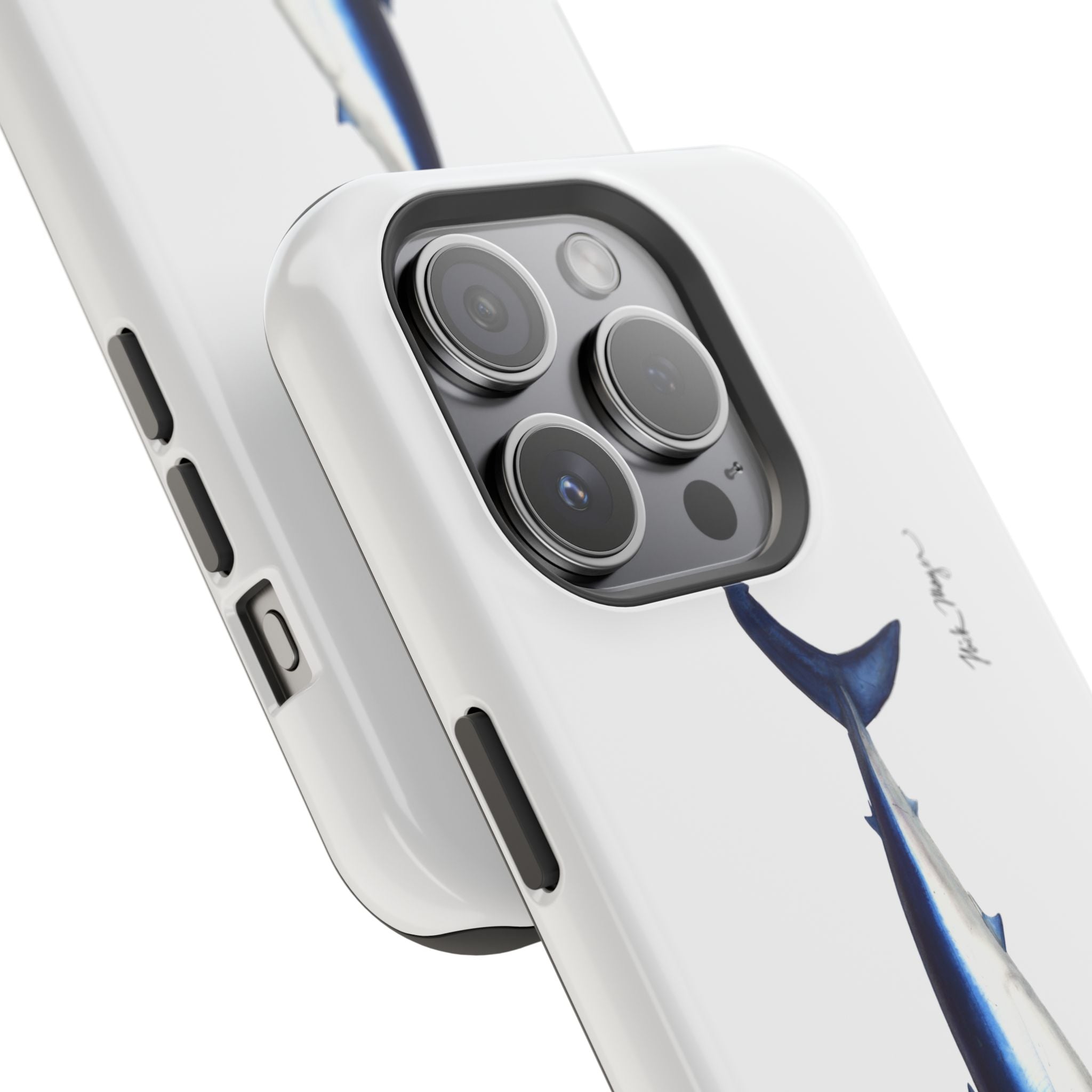 Mako Shark MagSafe White iPhone Case