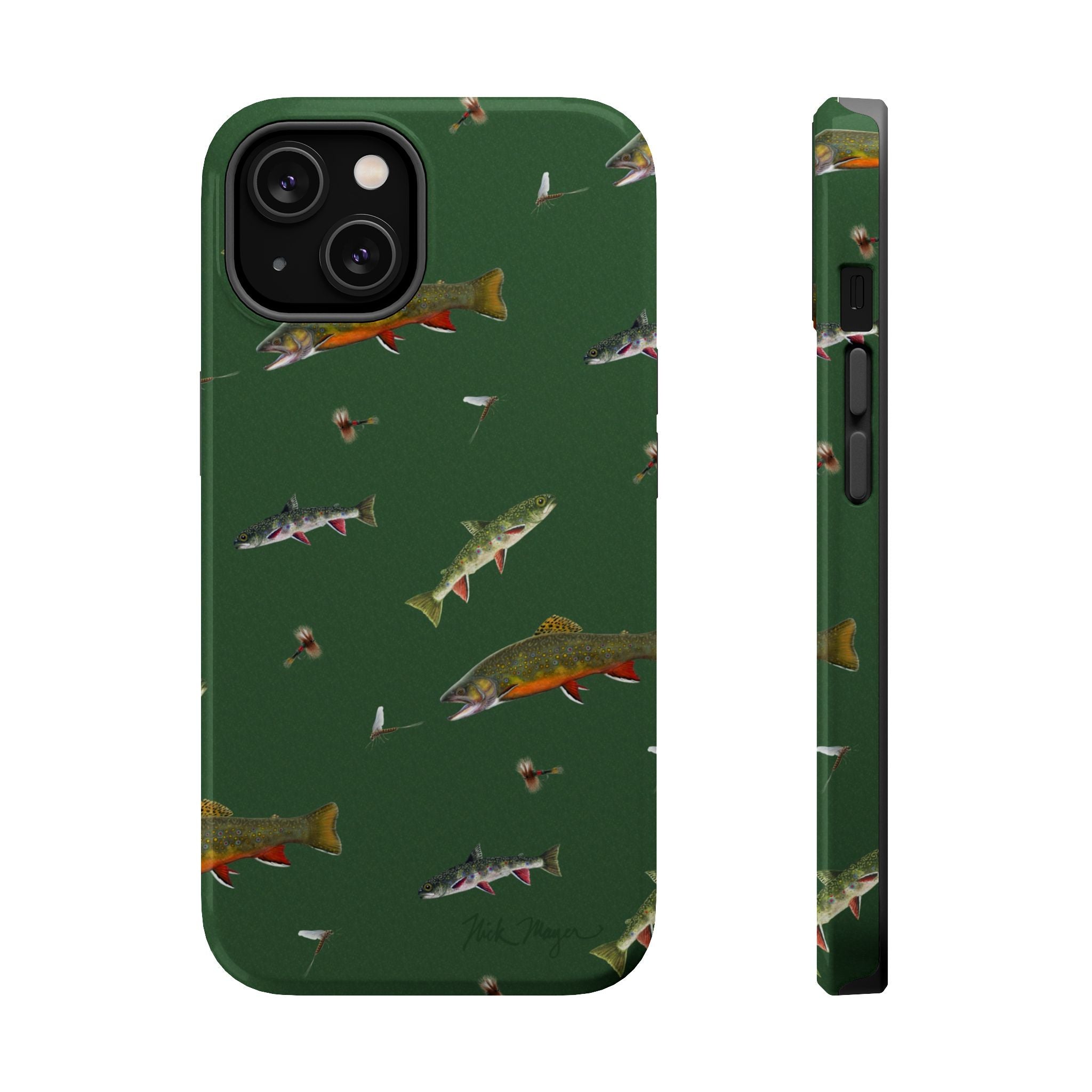 Trout and Flies MagSafe iPhone Case