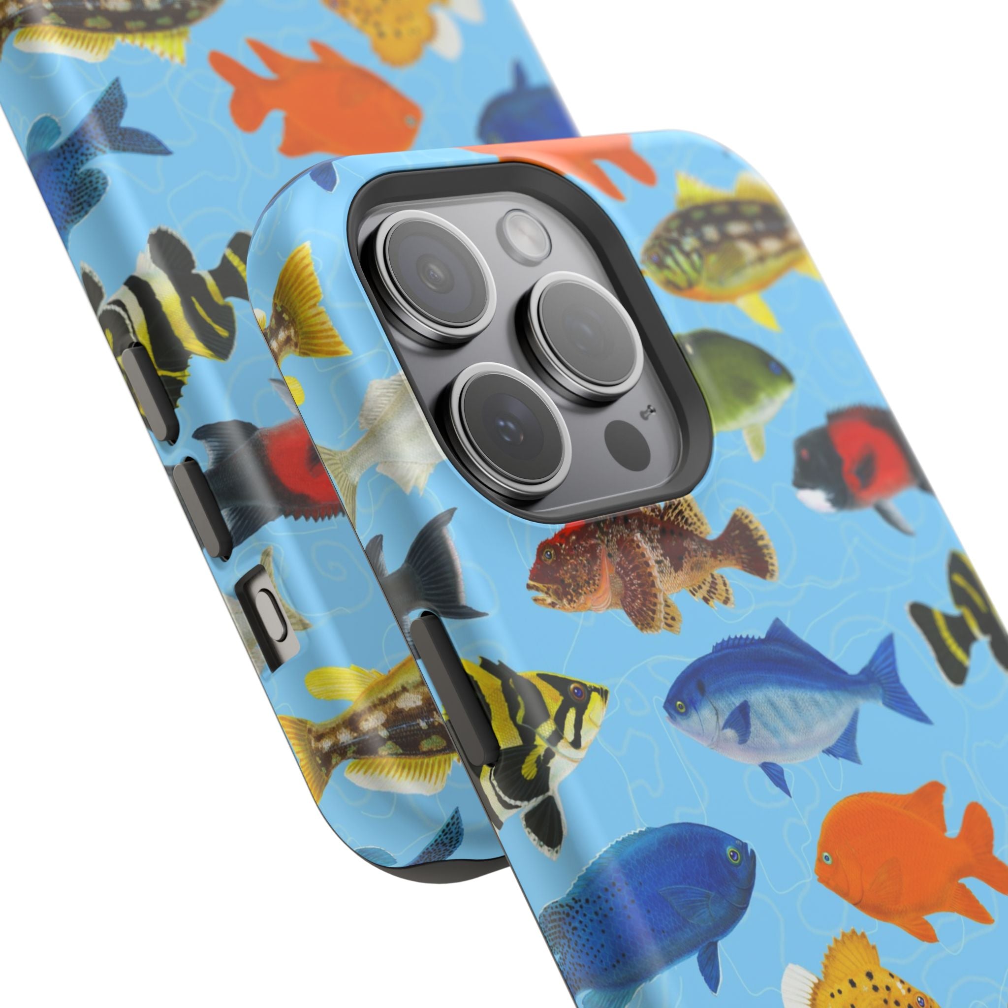 California Fish Blue MagSafe iPhone Case