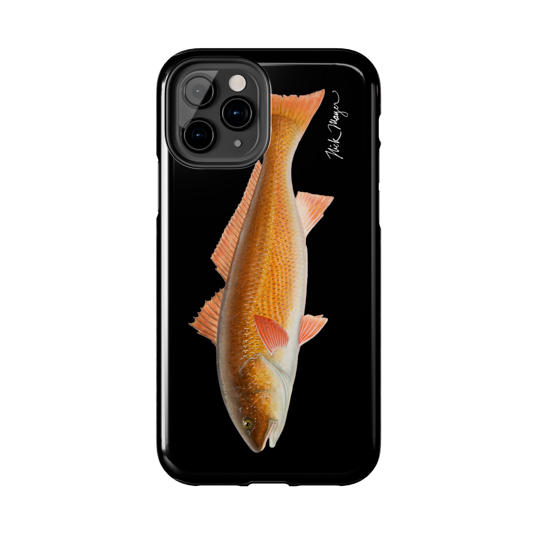 Redfish Black Phone Case (iPhone)