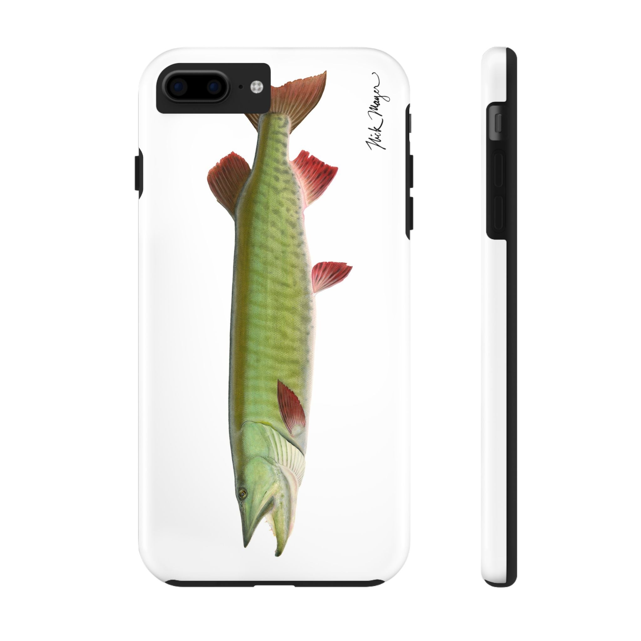Trophy Muskie White Phone Case (iPhone)