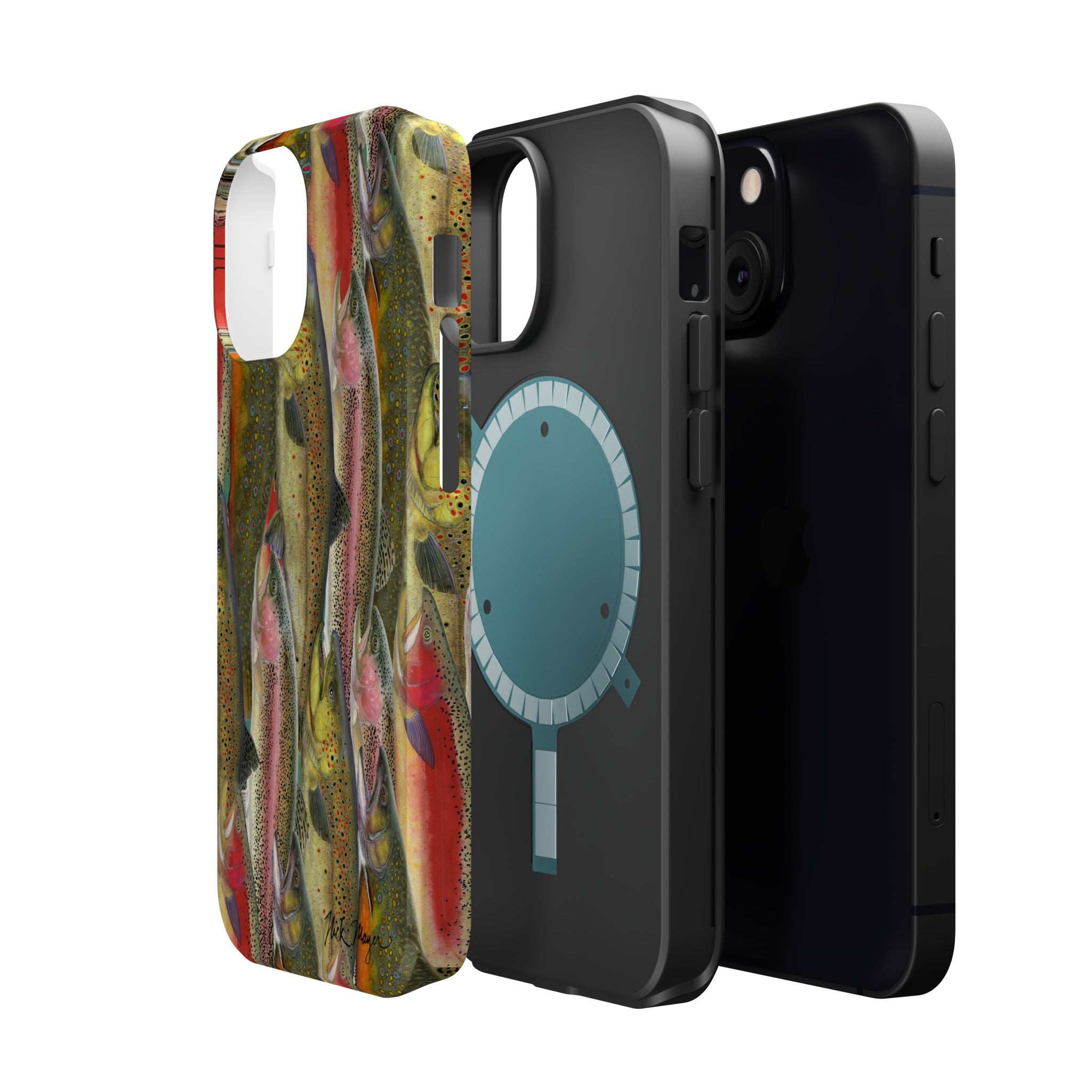 Trout Angler MagSafe iPhone Case