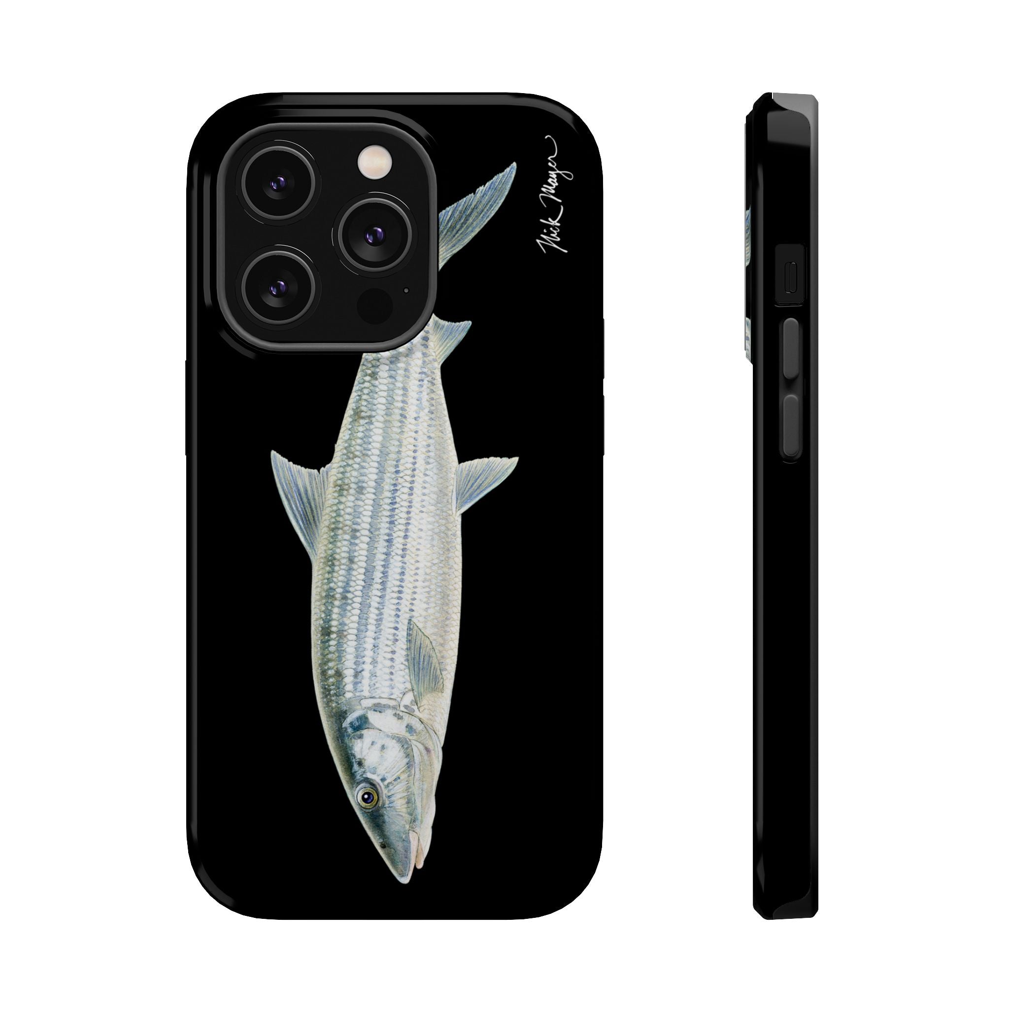 Bonefish MagSafe Black iPhone Case