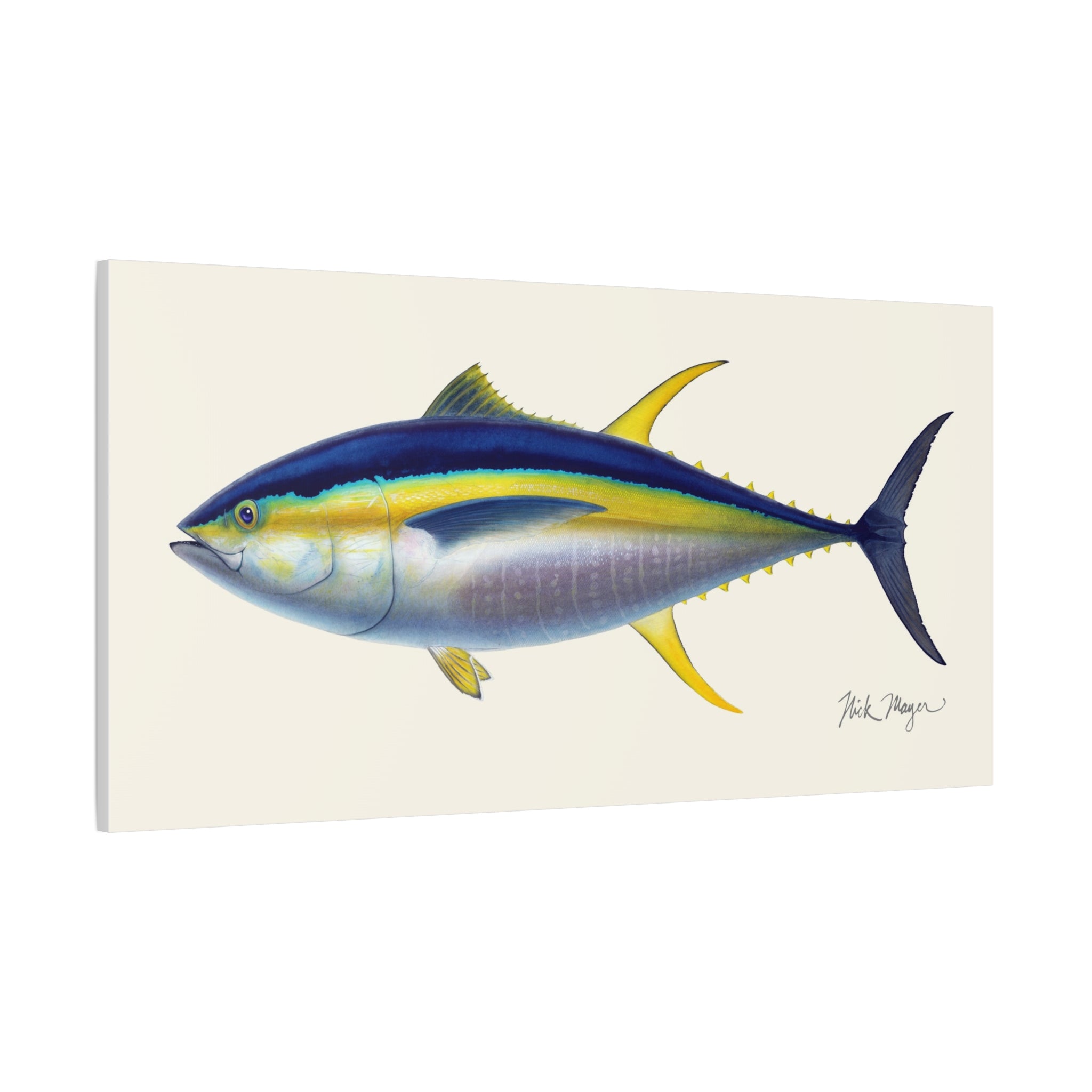 Yellowfin Tuna Canvas Print