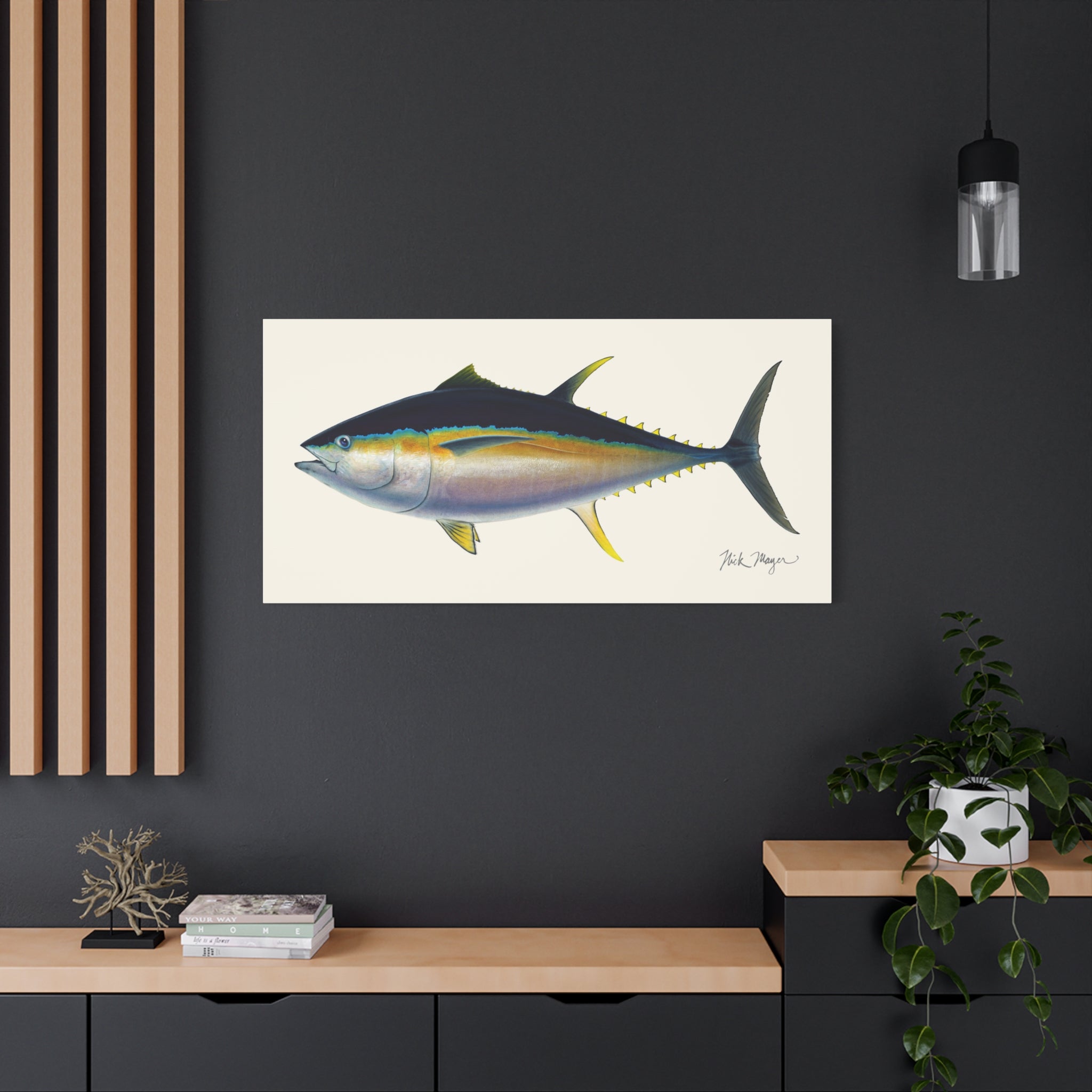 Bigeye Tuna Canvas Print