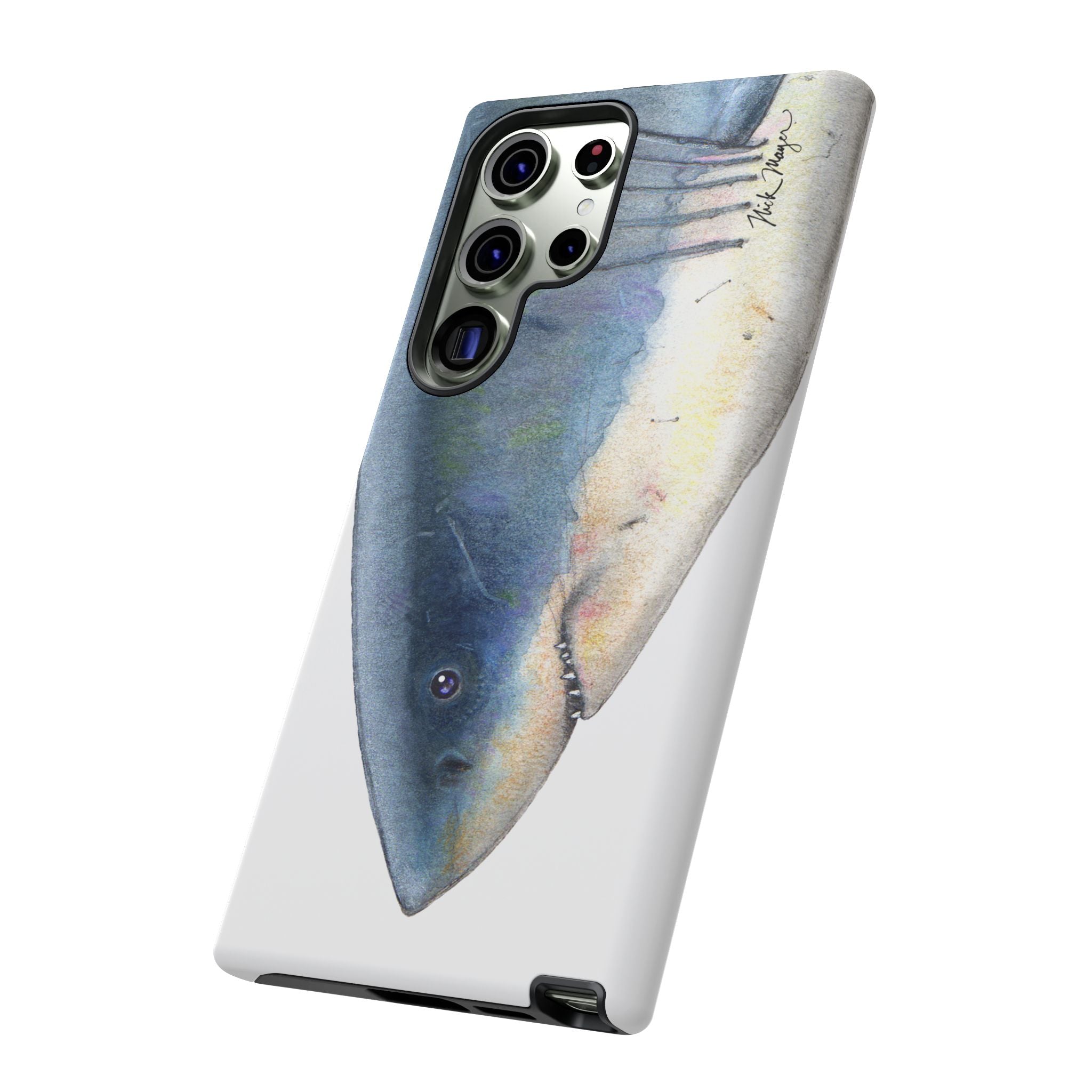 Great White Shark Face Phone Case (Samsung) Printify