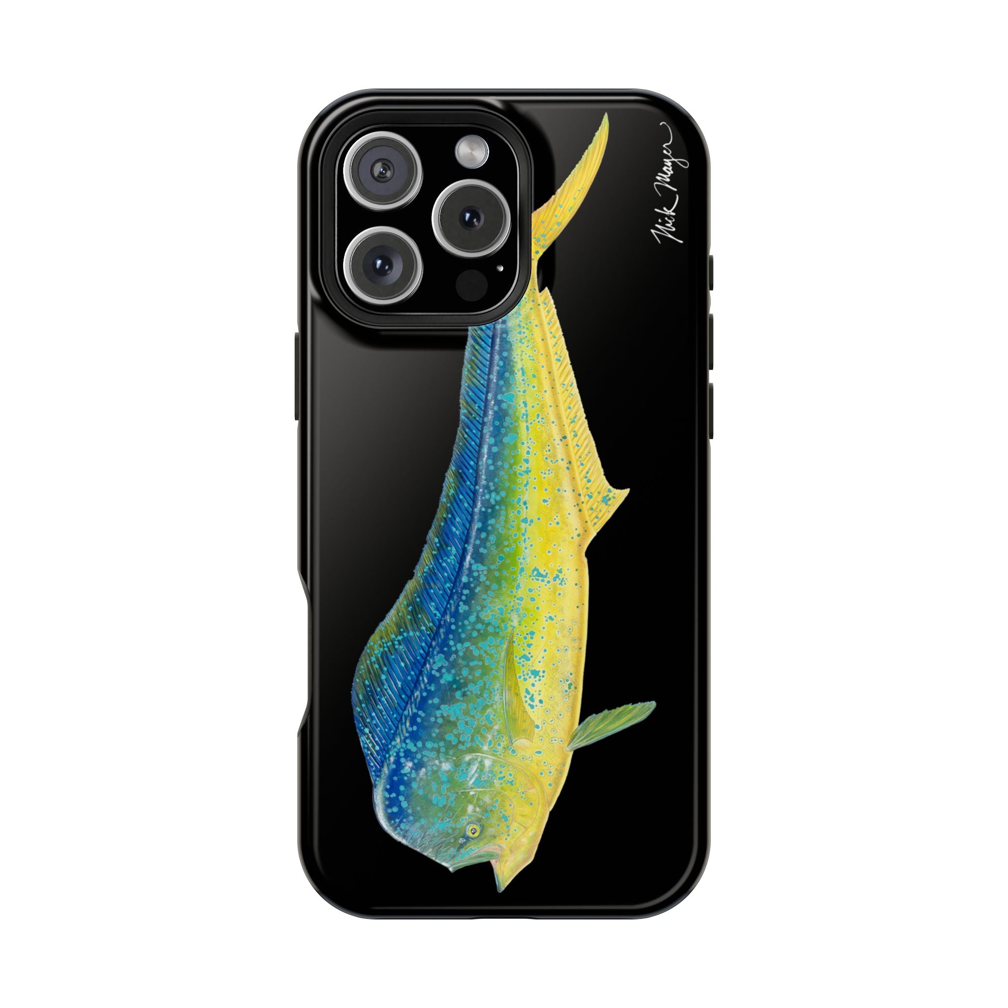 Bull Mahi MagSafe Black iPhone Case