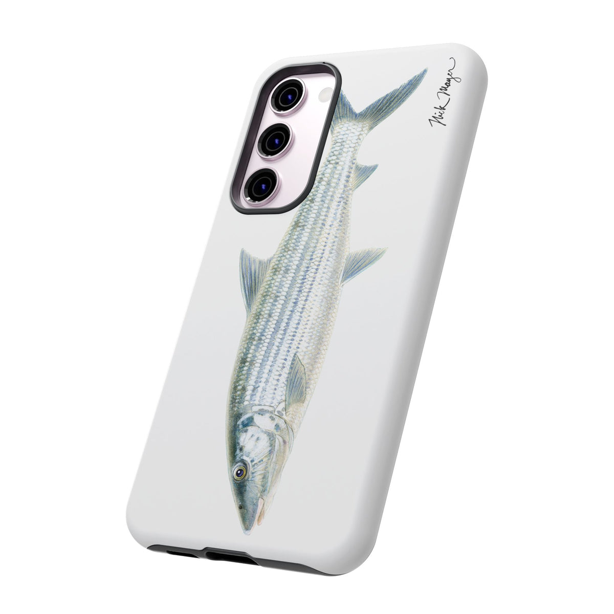 Bonefish White Phone Case (Samsung) Printify
