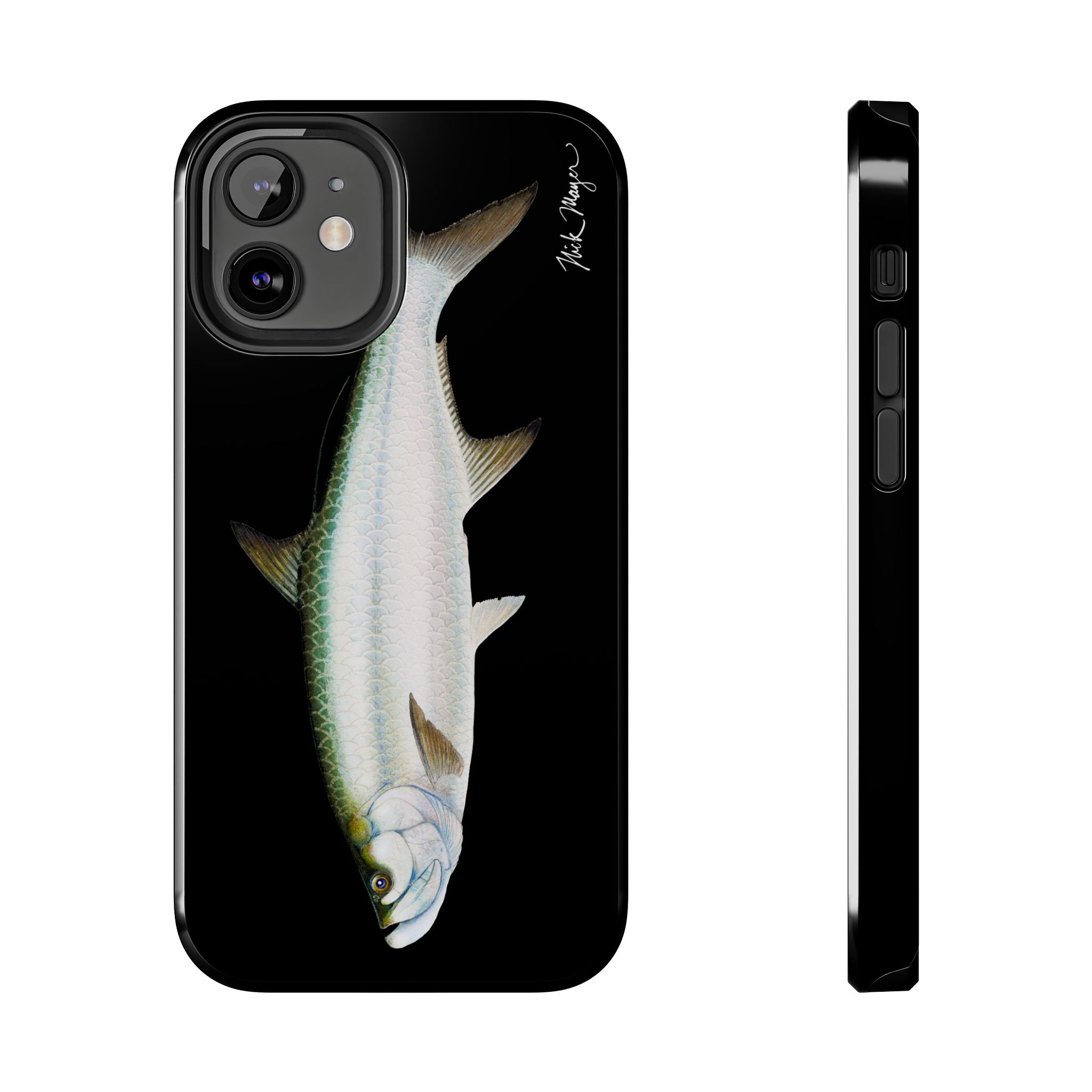 Tarpon Black Phone Case (iPhone)