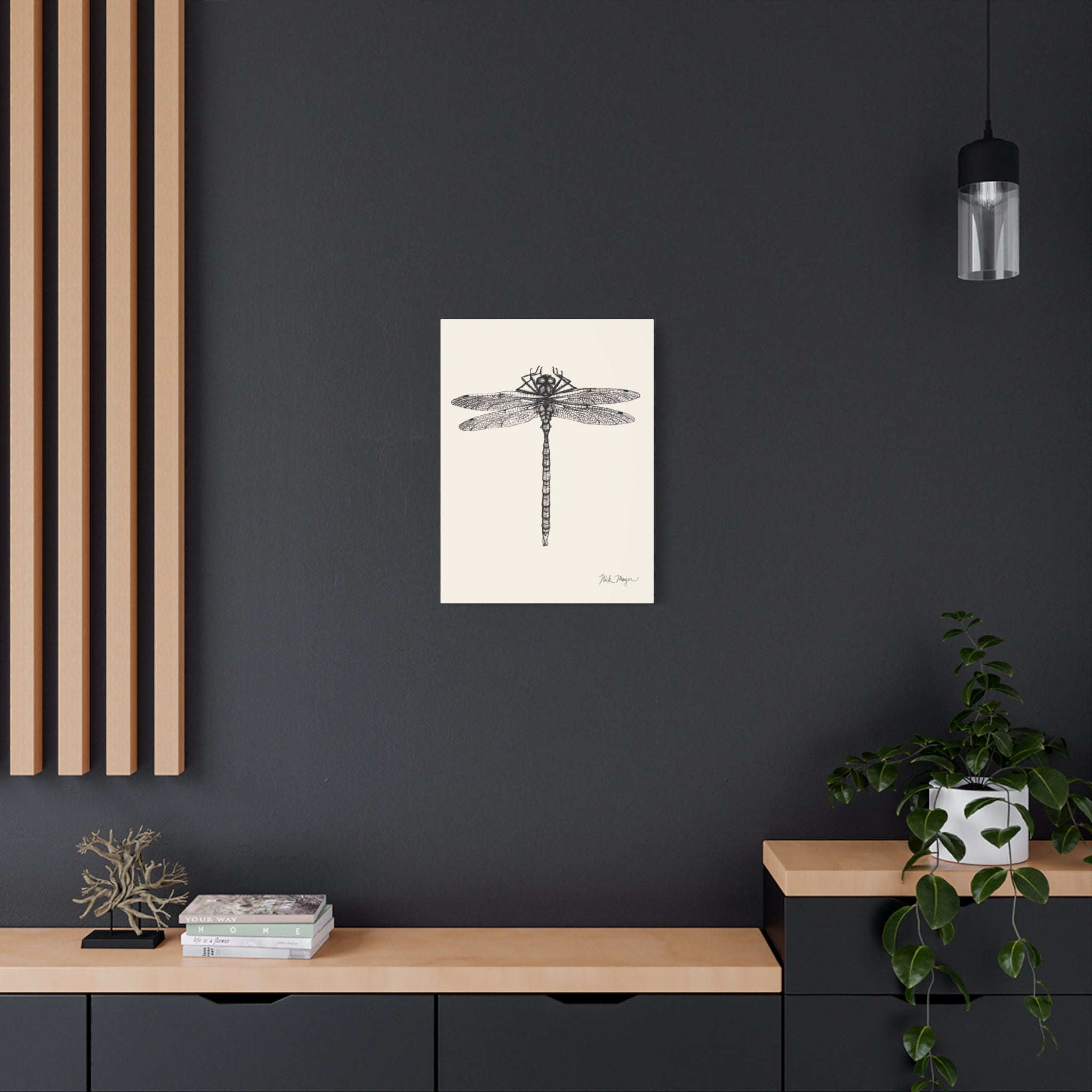 Dragonfly Canvas Print Printify