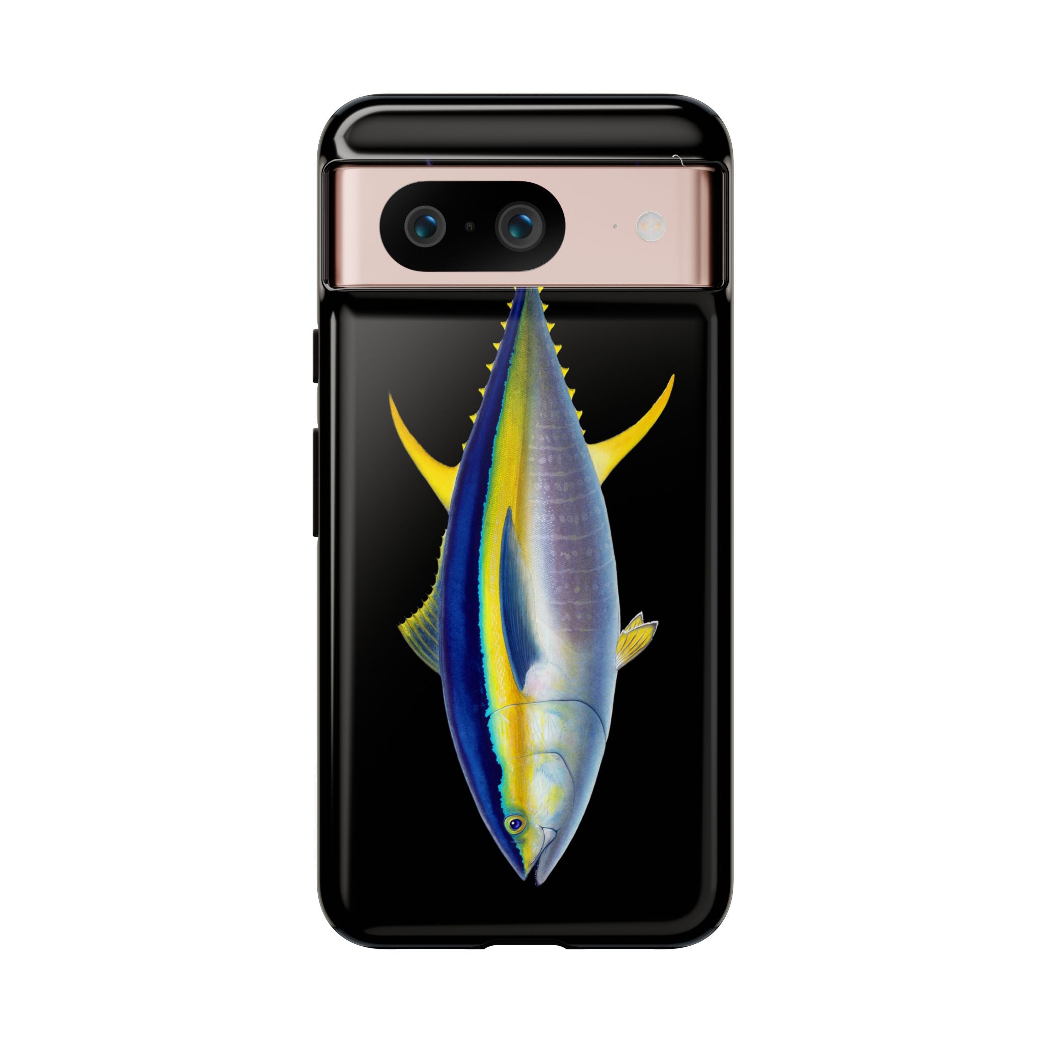 Yellowfin Tuna Black Phone Case (Samsung) Printify