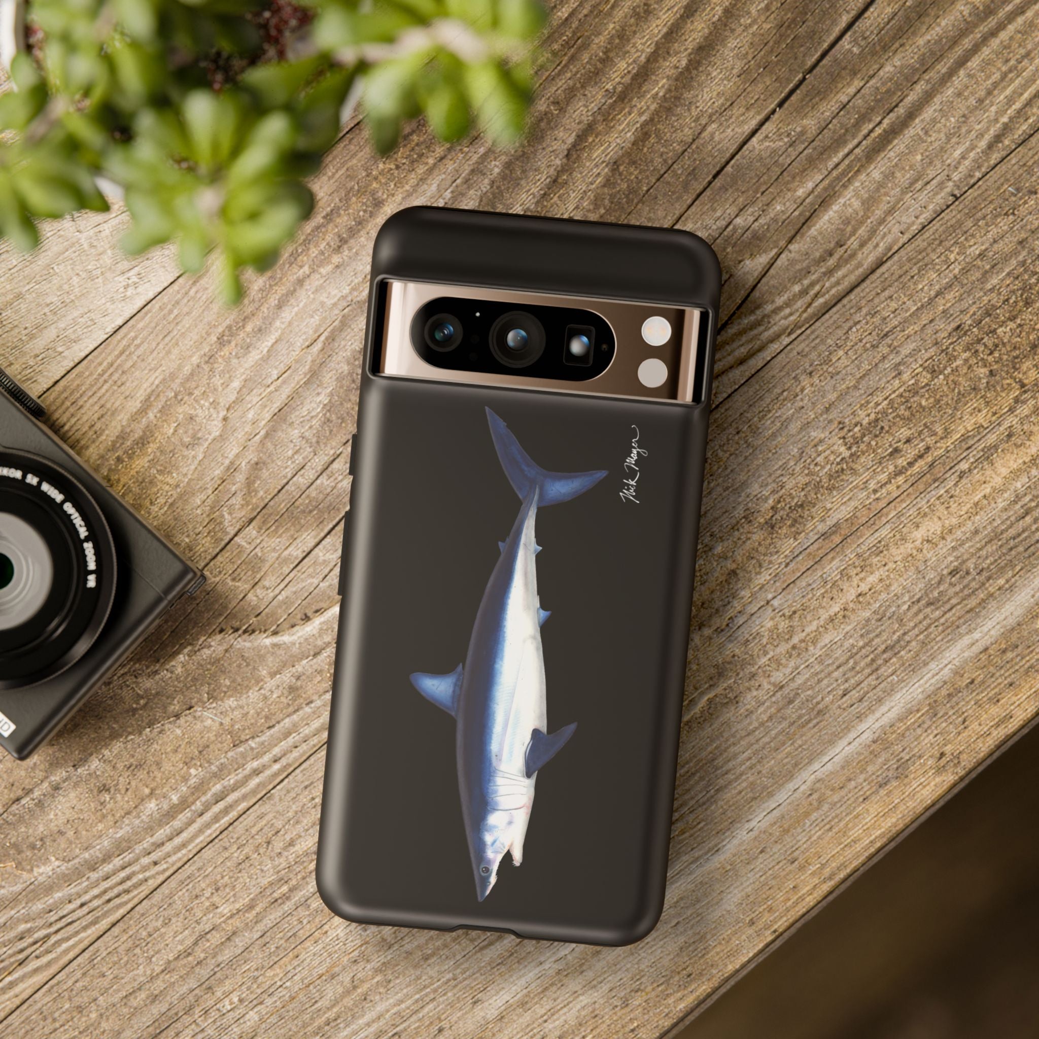 Mako Shark Black Phone Case (Samsung)