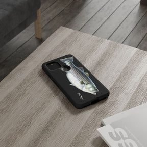 Cow Striper Phone Case (Samsung) - black