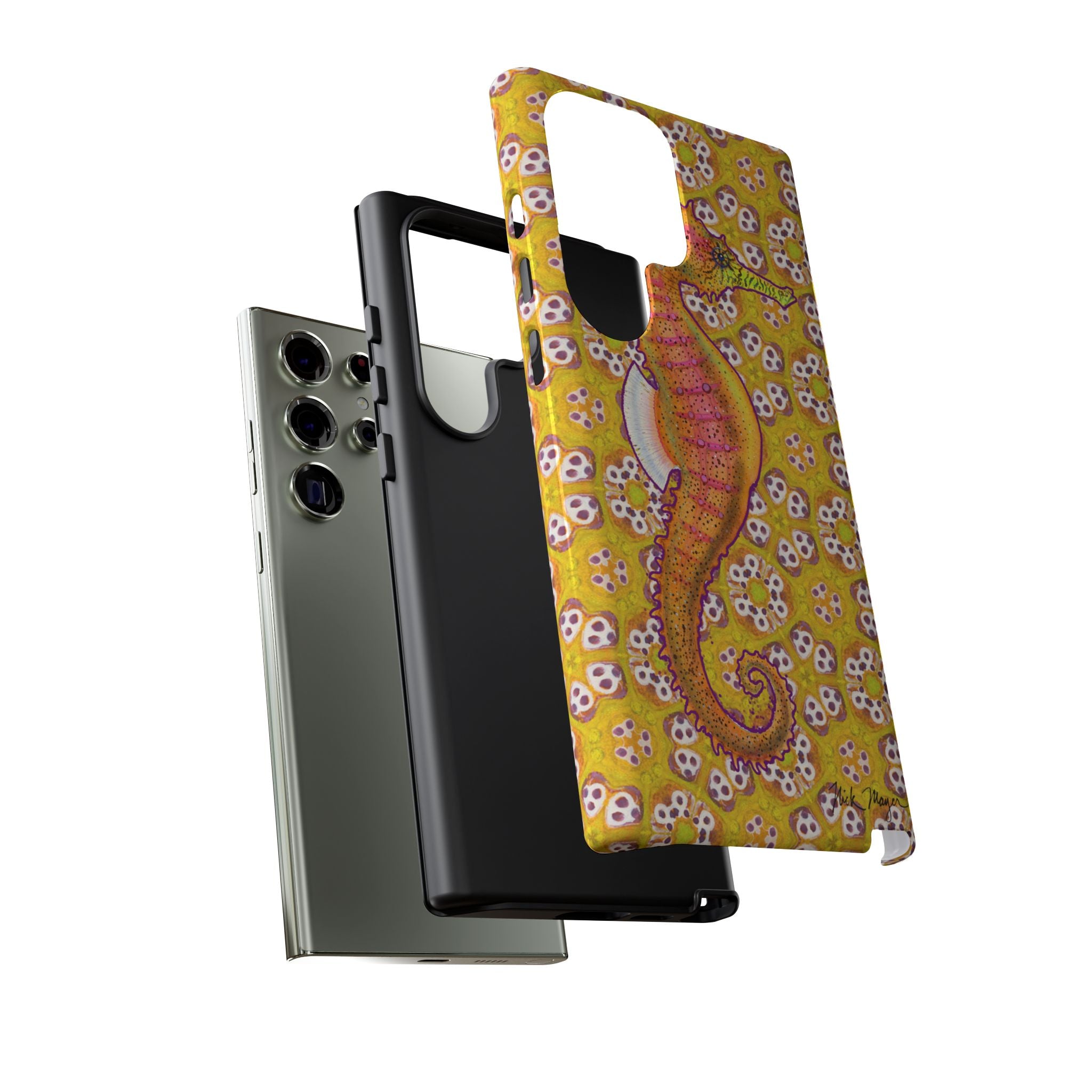 Psychedelic Seahorse Phone Case (Samsung) Printify