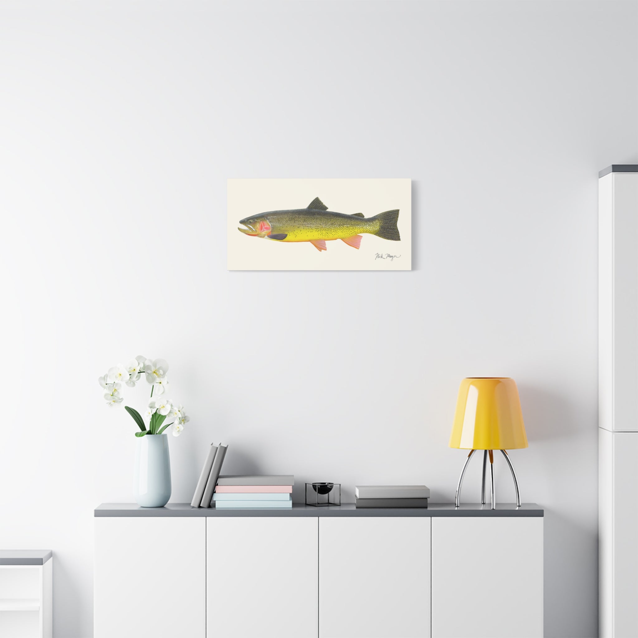 Cutthroat Trout III Canvas Print Printify