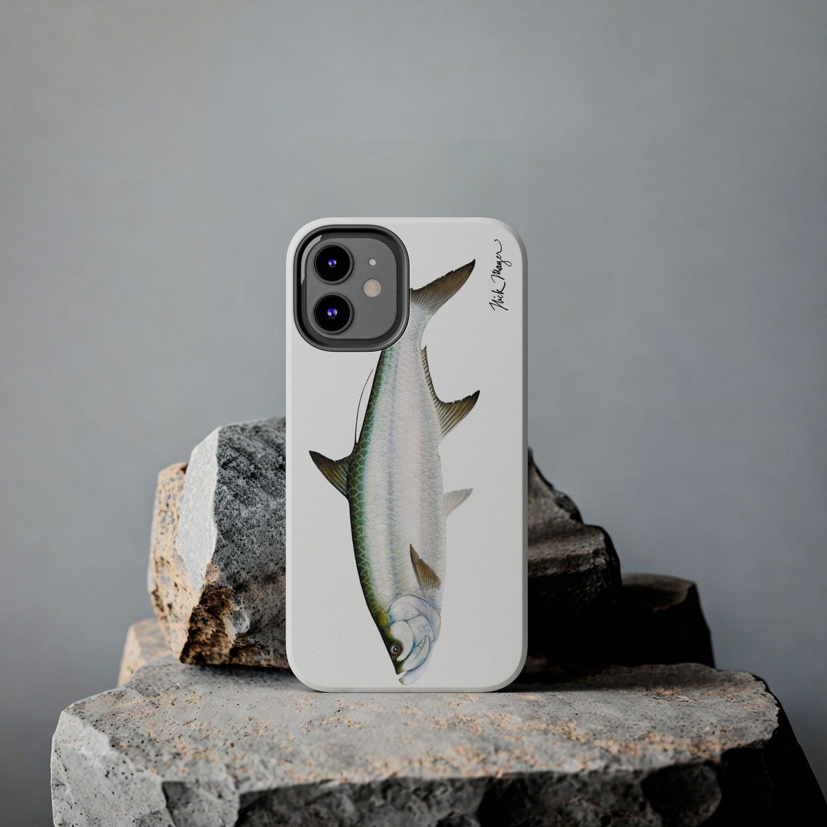 Tarpon White Phone Case (iPhone) Printify