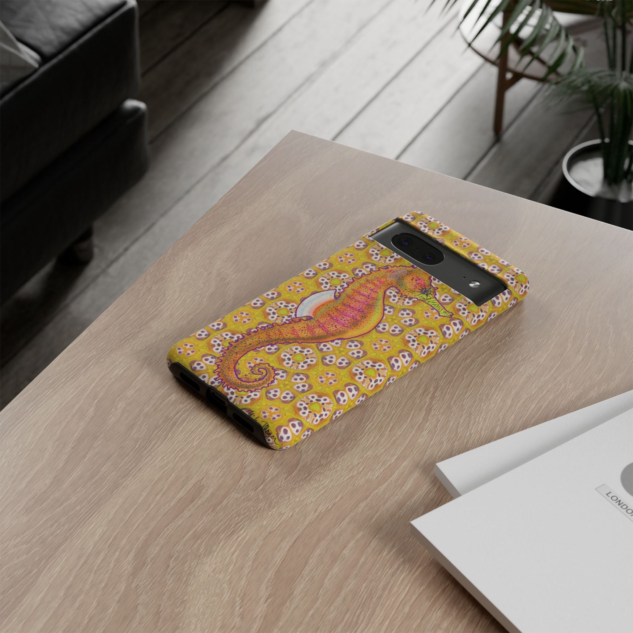 Psychedelic Seahorse Phone Case (Samsung) Printify
